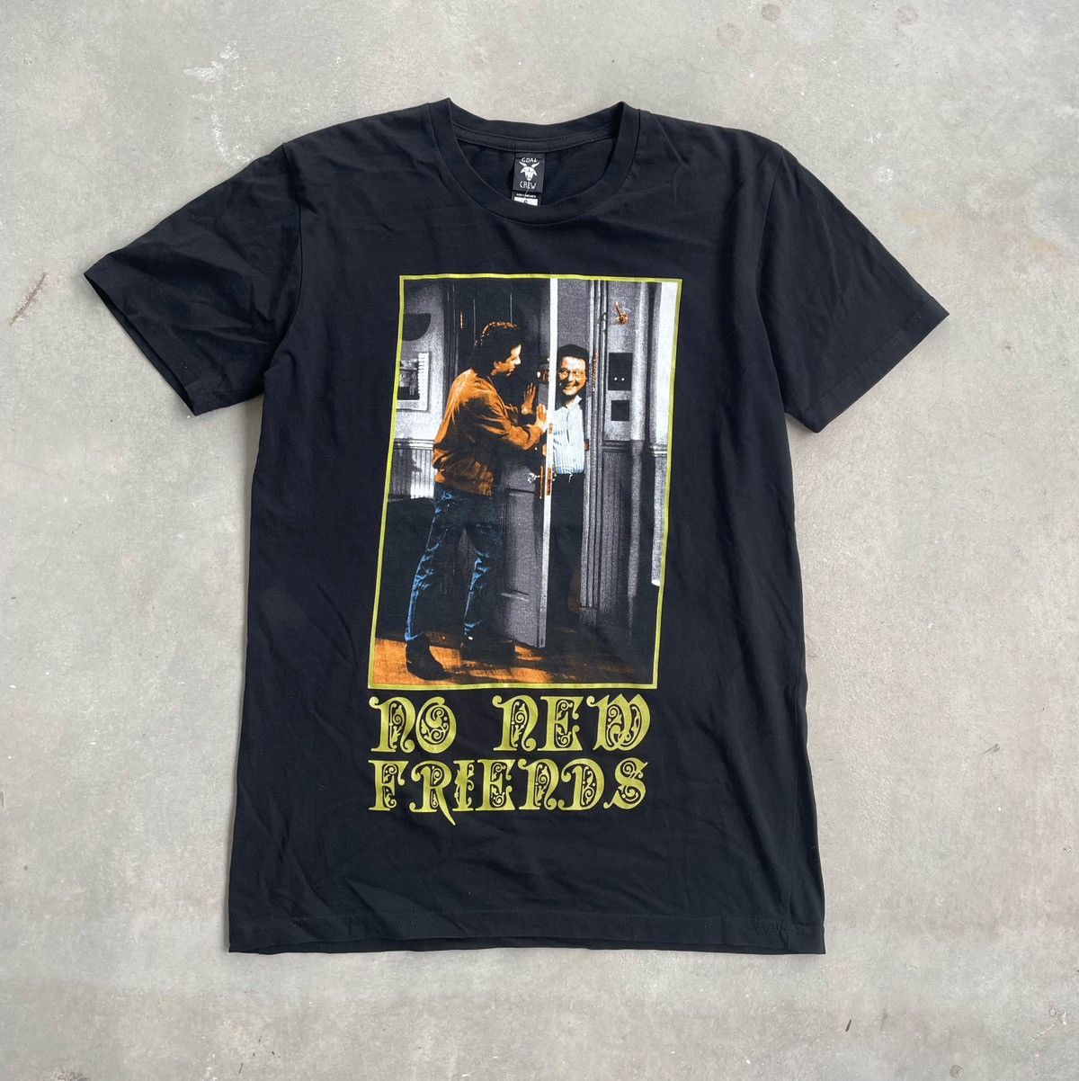 GOAT CREW NO NEW FRIENDS TEE