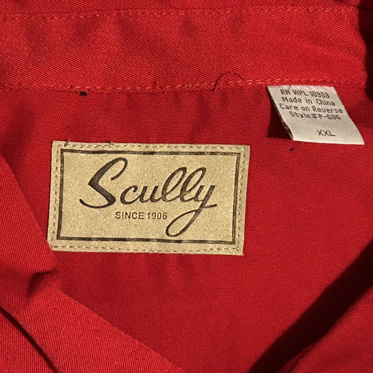Scully Leather Scully Hold ‘em or Fold ‘em Button-Up Size US XXL / EU 58 / 5 - 3 Thumbnail