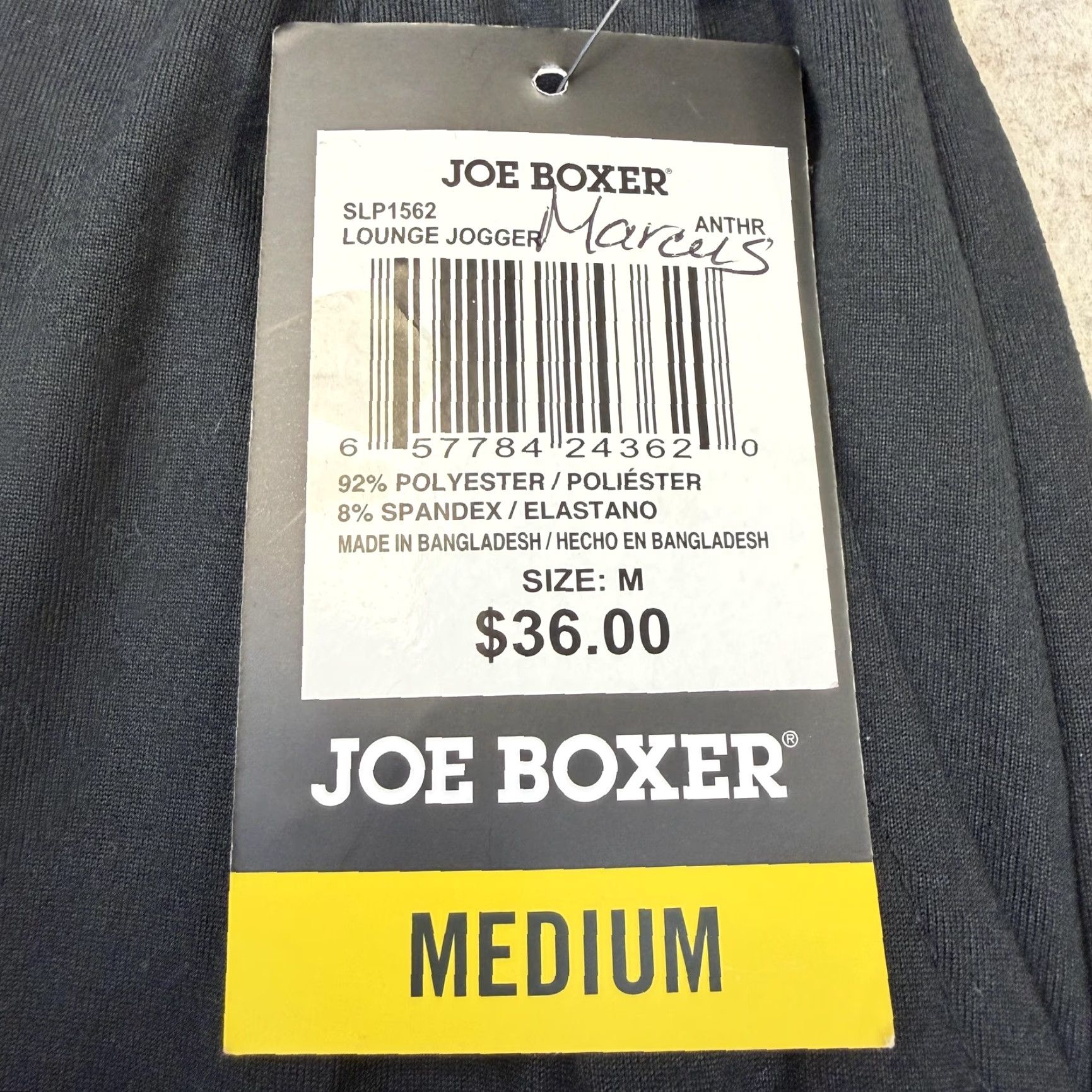 Joe Boxer Joe Boxer Lounge Pants Mens Medium Gray Smiley Face Emoji Jogger Sleepwear Size US 31 - 4 Thumbnail