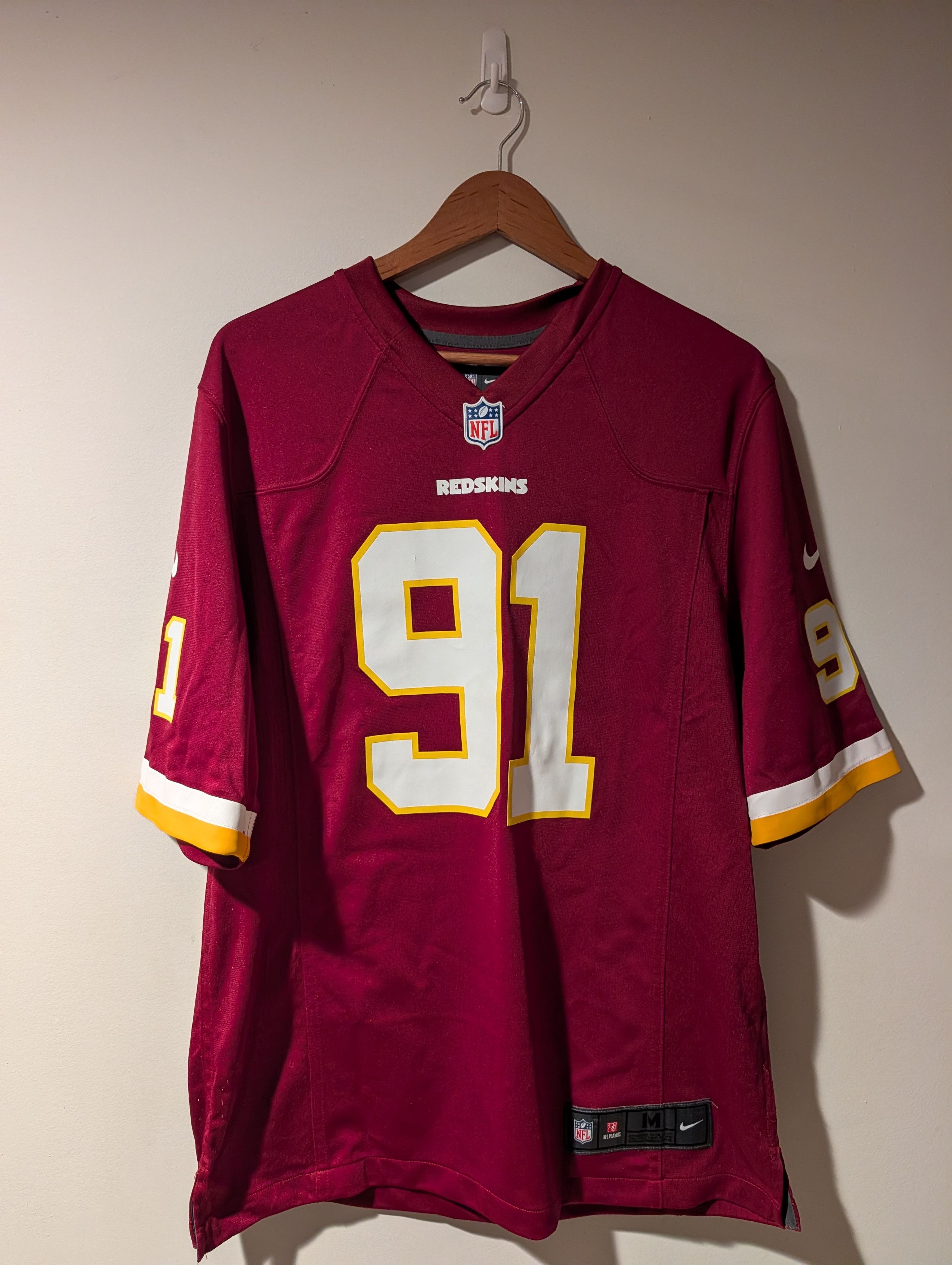 NFL Nike On Field Washington Redskins Ryan Kerrigan #91 Jersey Size US M / EU 48-50 / 2 - 1 Thumbnail