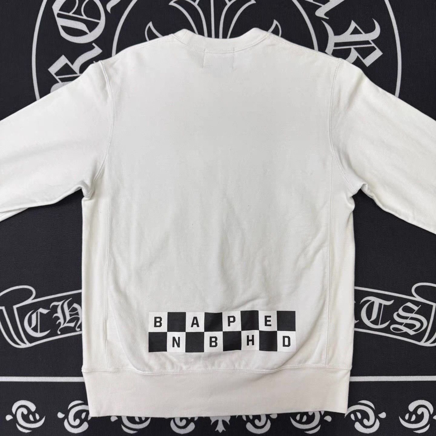 Bape BAPE x NBHD White Pirate Hoodie Q10 Size US M / EU 48-50 / 2 - 2 Thumbnail