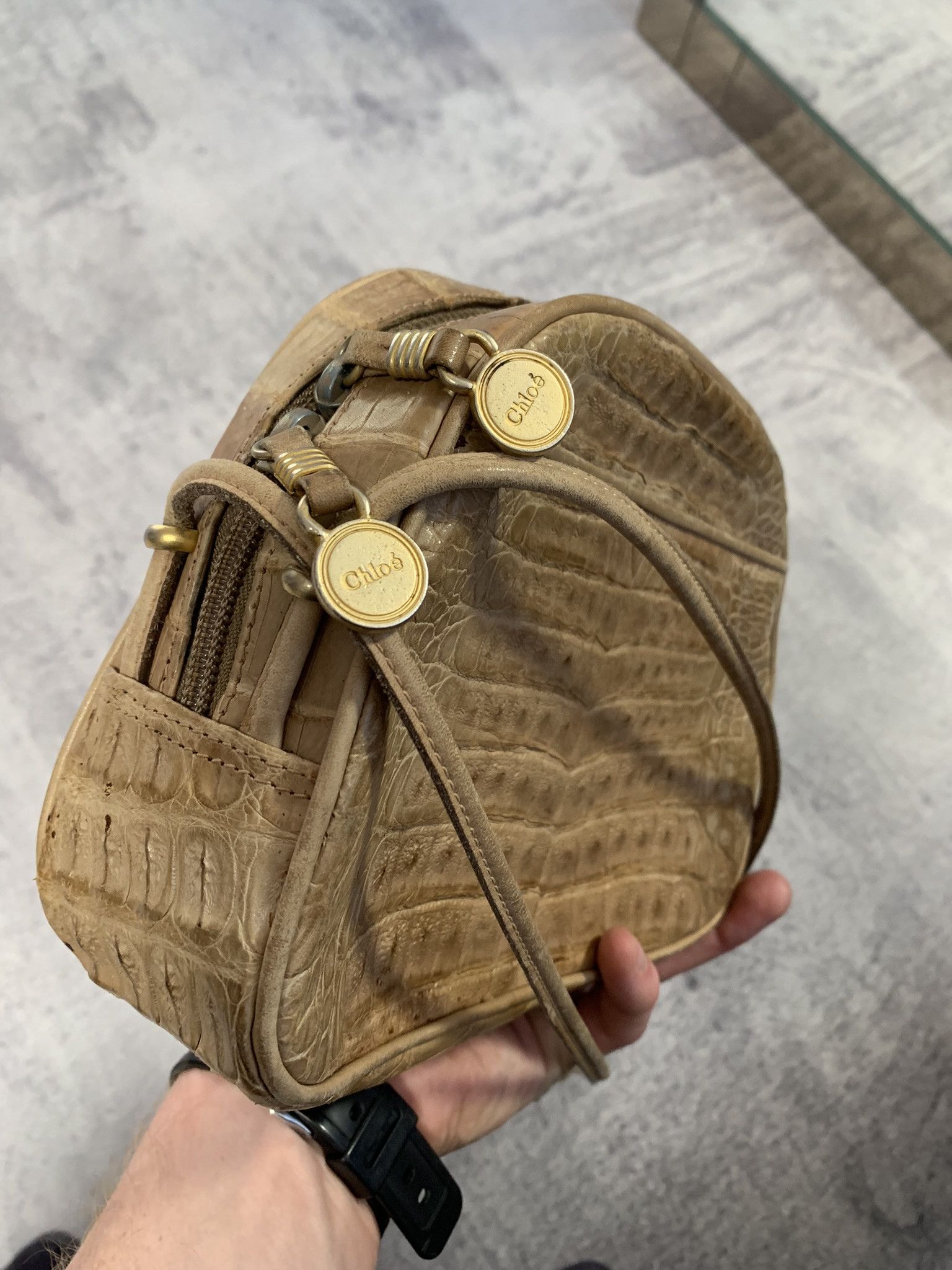 Chloe Vintage Chloe Exotic Leather Crossbody Bag Size ONE SIZE - 2 Thumbnail