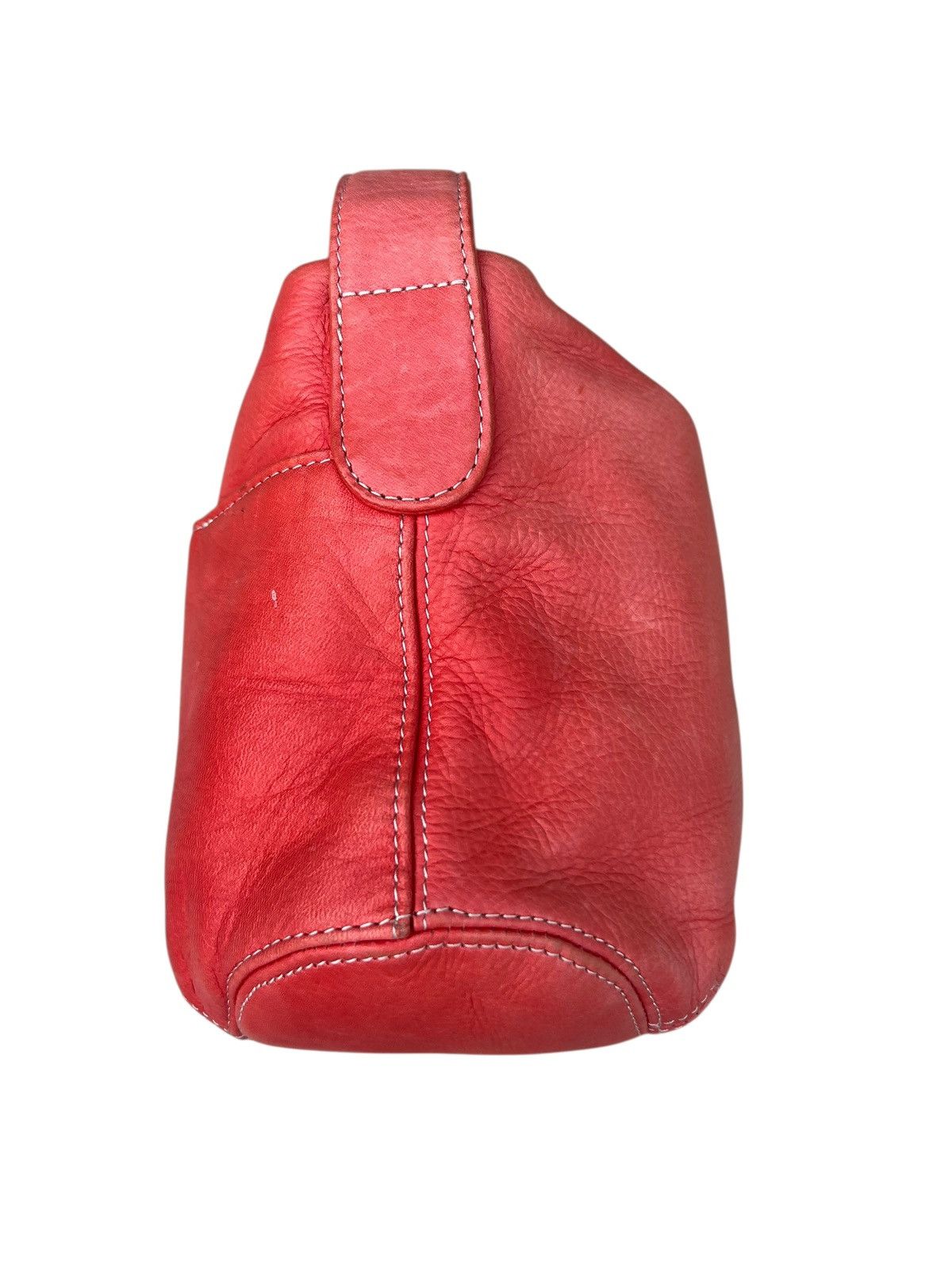 Leather Faded Patina Pink Peach Leather Bag Dog’s Paws Kitamura Size ONE SIZE - 16 Thumbnail