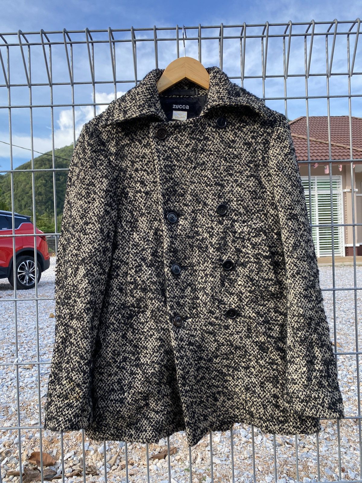 CABANE de ZUCCa × Issey Miyake × Zucca ♨️ Rare♨️ Zucca Wool Jacket Size US L / EU 52-54 / 3 - 1 Thumbnail