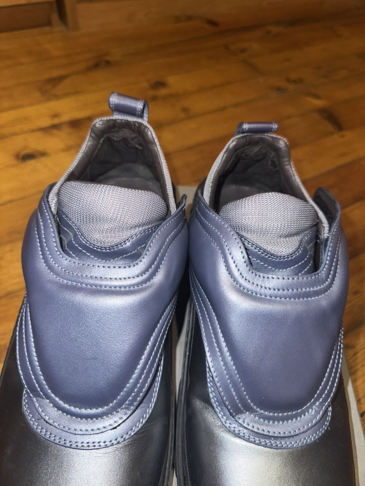 Kiko Kostadinov Kiko Kostadinov Tonkin Strap Shoe Slate Grey/Gunmetal Size US 11.5 / EU 44-45 - 8 Thumbnail
