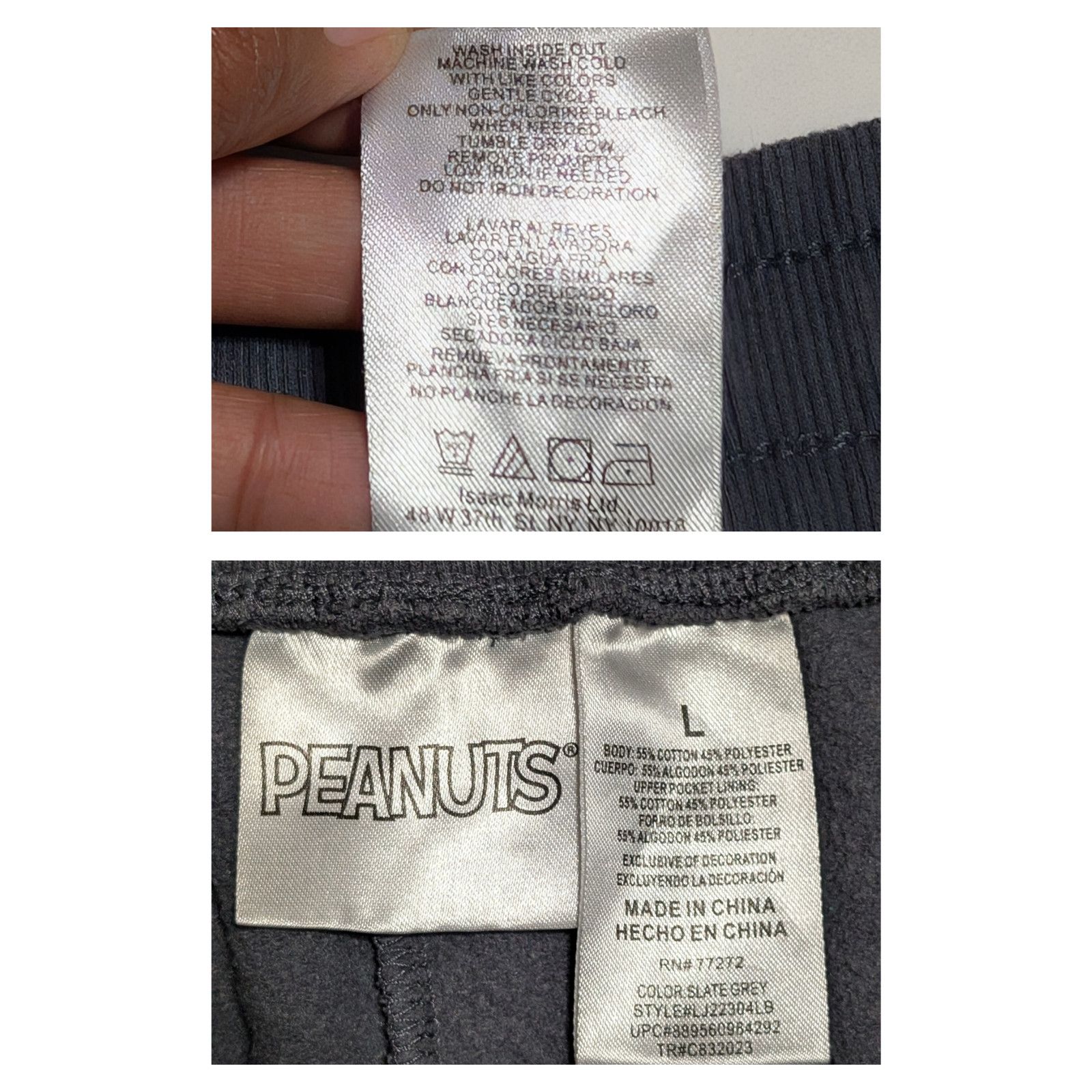 Peanuts Peanuts Tie Dye Cuff Graphic Print Joggers Sweatpants Size L Size 34" / US 12 / IT 48 - 5 Thumbnail