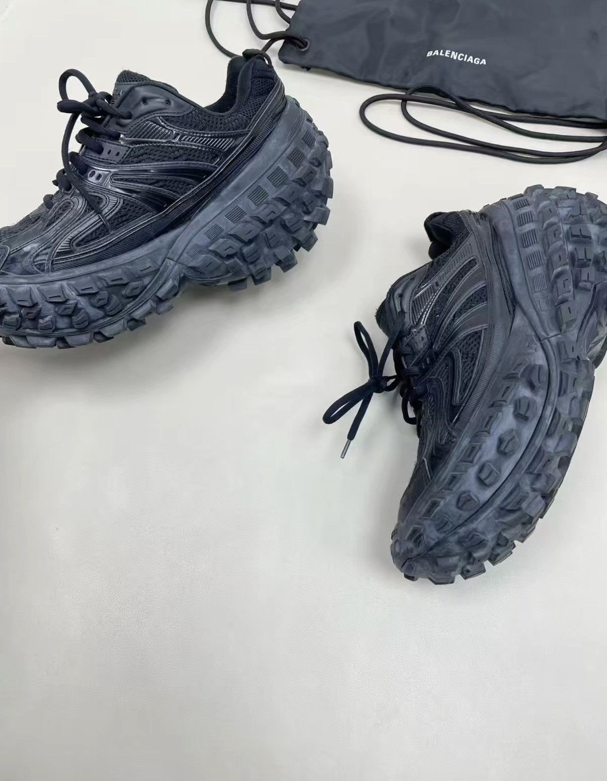 Balenciaga BALENCIAGA Vintage Dad Shoes / Tire Shoes J30 Size US 8.5 / EU 41-42 - 5 Thumbnail