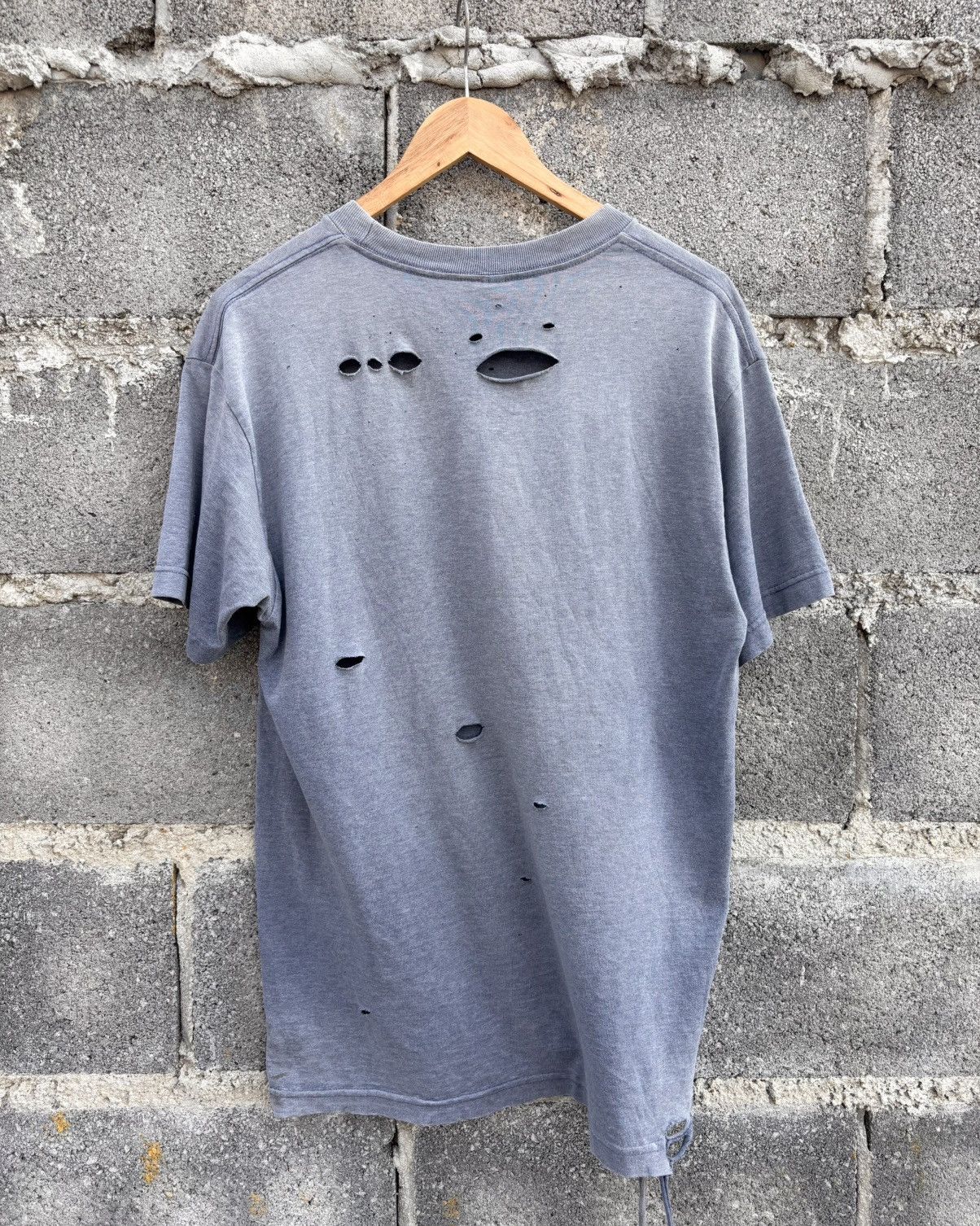 Band Tees Thrashed PINK FLOYD Faded T Shirt Distressed Size US M / EU 48-50 / 2 - 6 Thumbnail