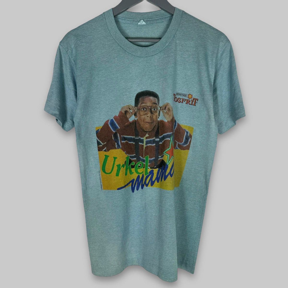 Vintage Vintage 1995 Steve Urkel Vision UrkelMania Rare Euro T Shirt Size US M / EU 48-50 / 2 - 1 Thumbnail