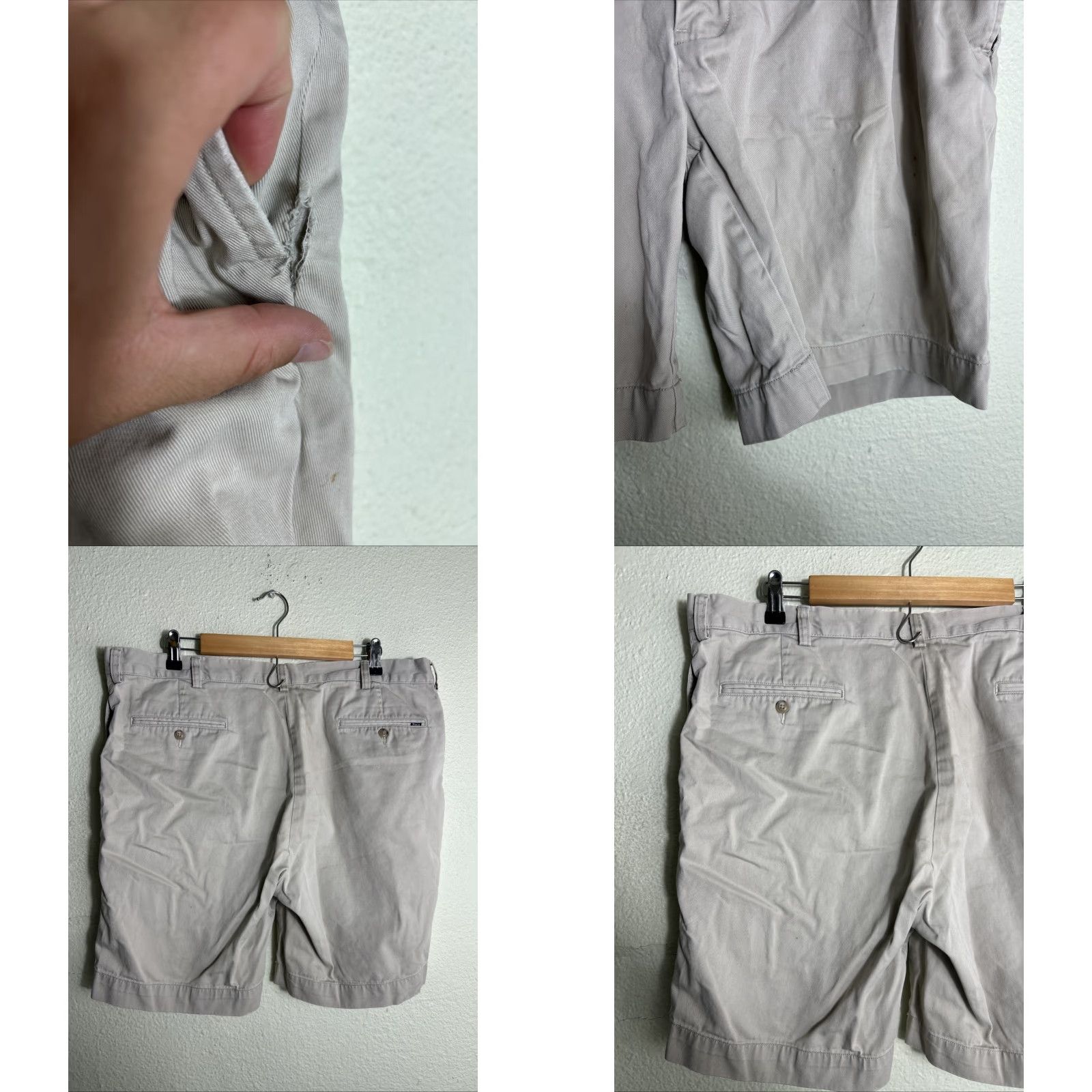 Polo Ralph Lauren Polo Ralph Lauren Chino Shorts Mens 36 Beige Regular Size 36x8 Size US M / EU 48-50 / 2 - 8 Thumbnail