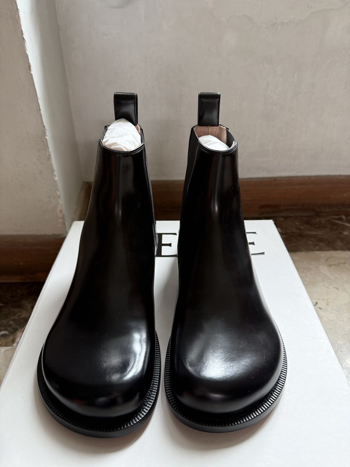 Loewe Terra Leather Chelsea Boots Size US 8 / EU 41 - 1 Thumbnail