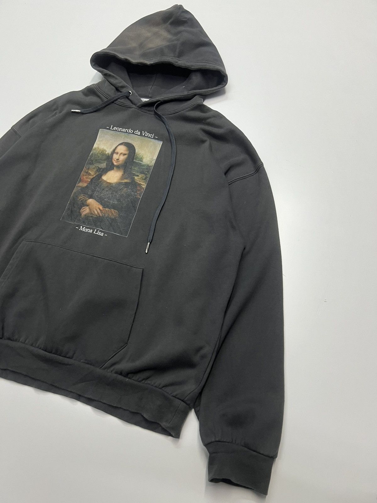 Japanese Brand LEONARDO DA VINCI MONA LISA POTRAIT HOODIE Size US L / EU 52-54 / 3 - 3 Thumbnail