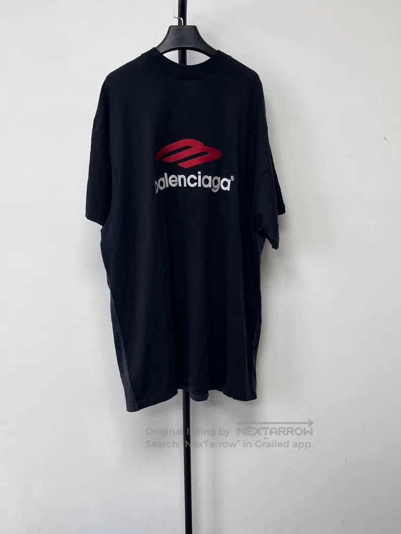 Balenciaga Balenciaga Tape 3B Combination Patchwork Water Wash Destro Size US L / EU 52-54 / 3 - 2 Thumbnail