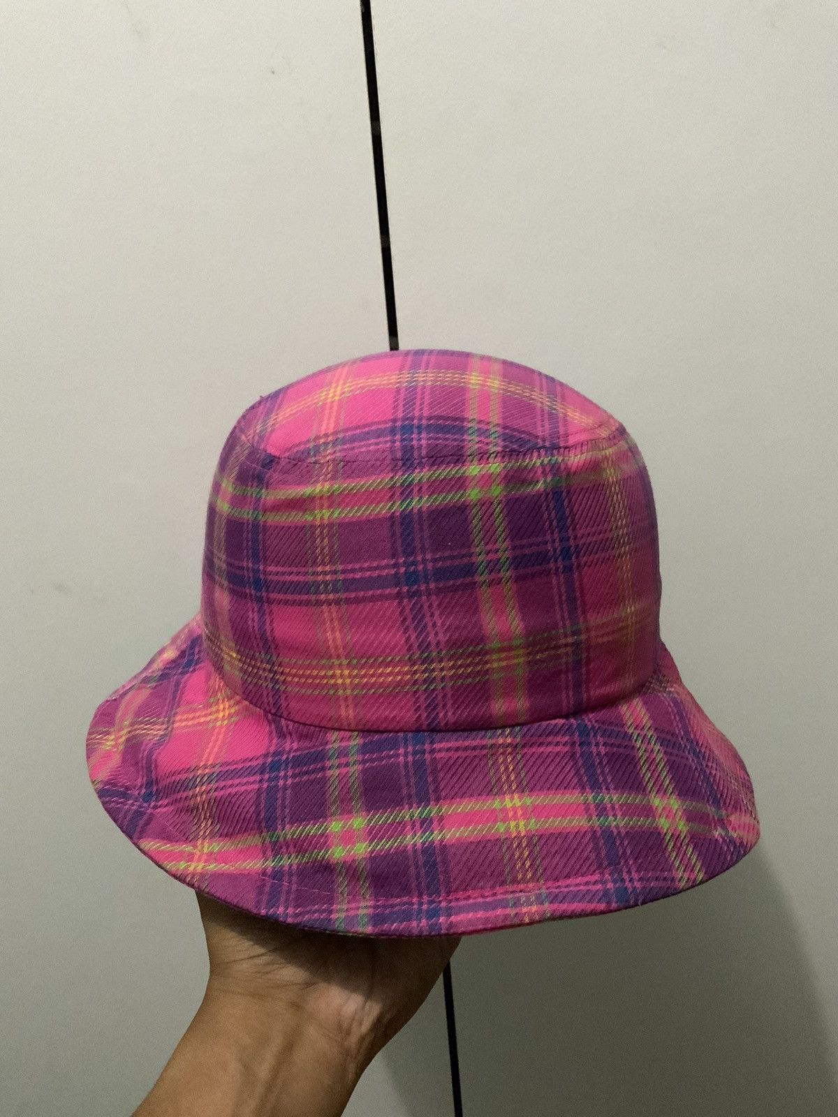 Japanese Brand Florida Keys Plaid Bucket Hat Size ONE SIZE - 4 Thumbnail