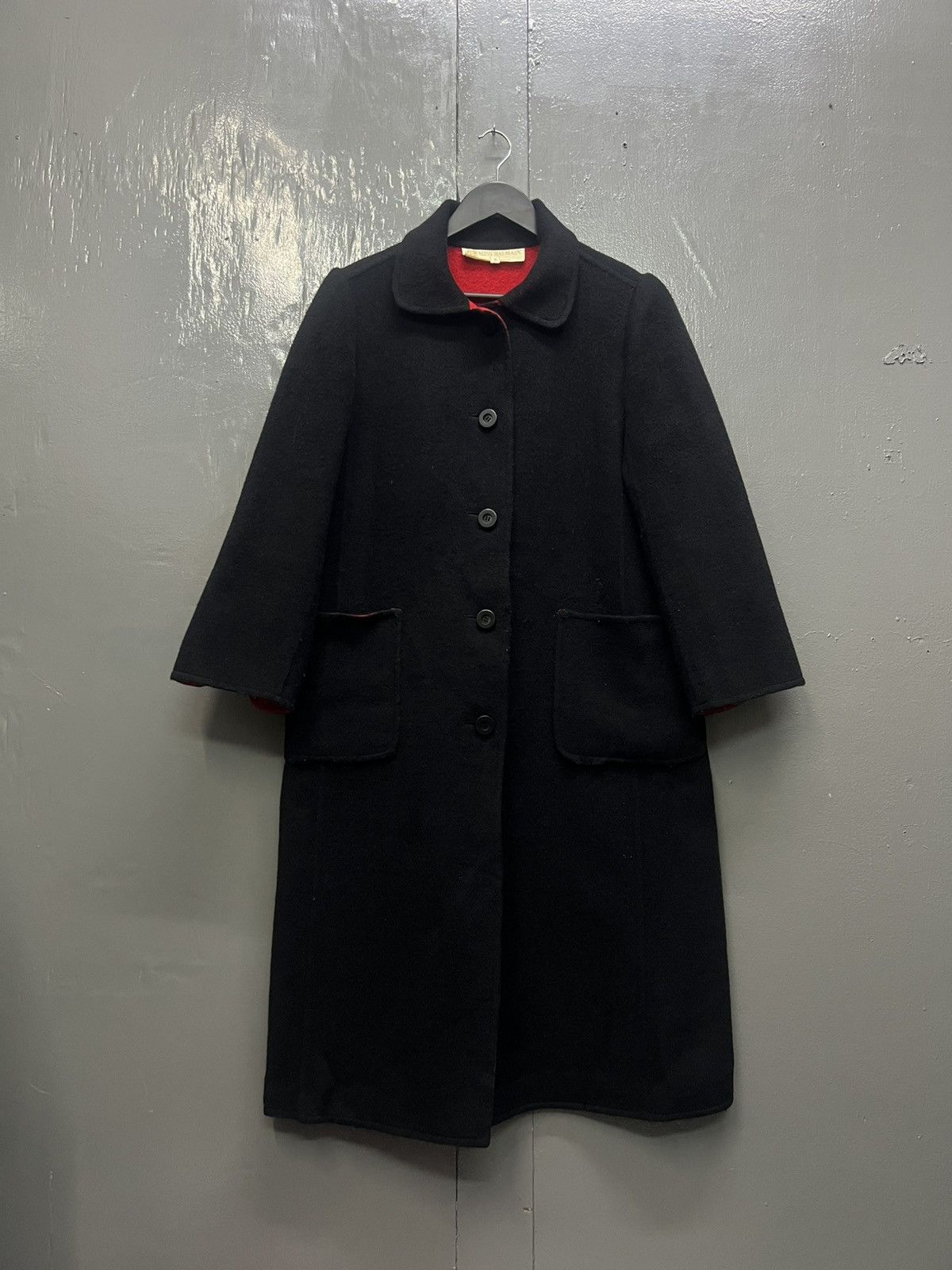 Balmain Miss Balmain Wool Long Coat Size L / US 10 / IT 46 - 2 Thumbnail
