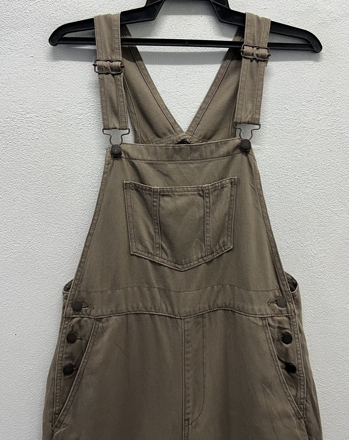 GU VINTAGE GU JEANS BROWN OVERALLS Size US 32 / EU 48 - 3 Thumbnail