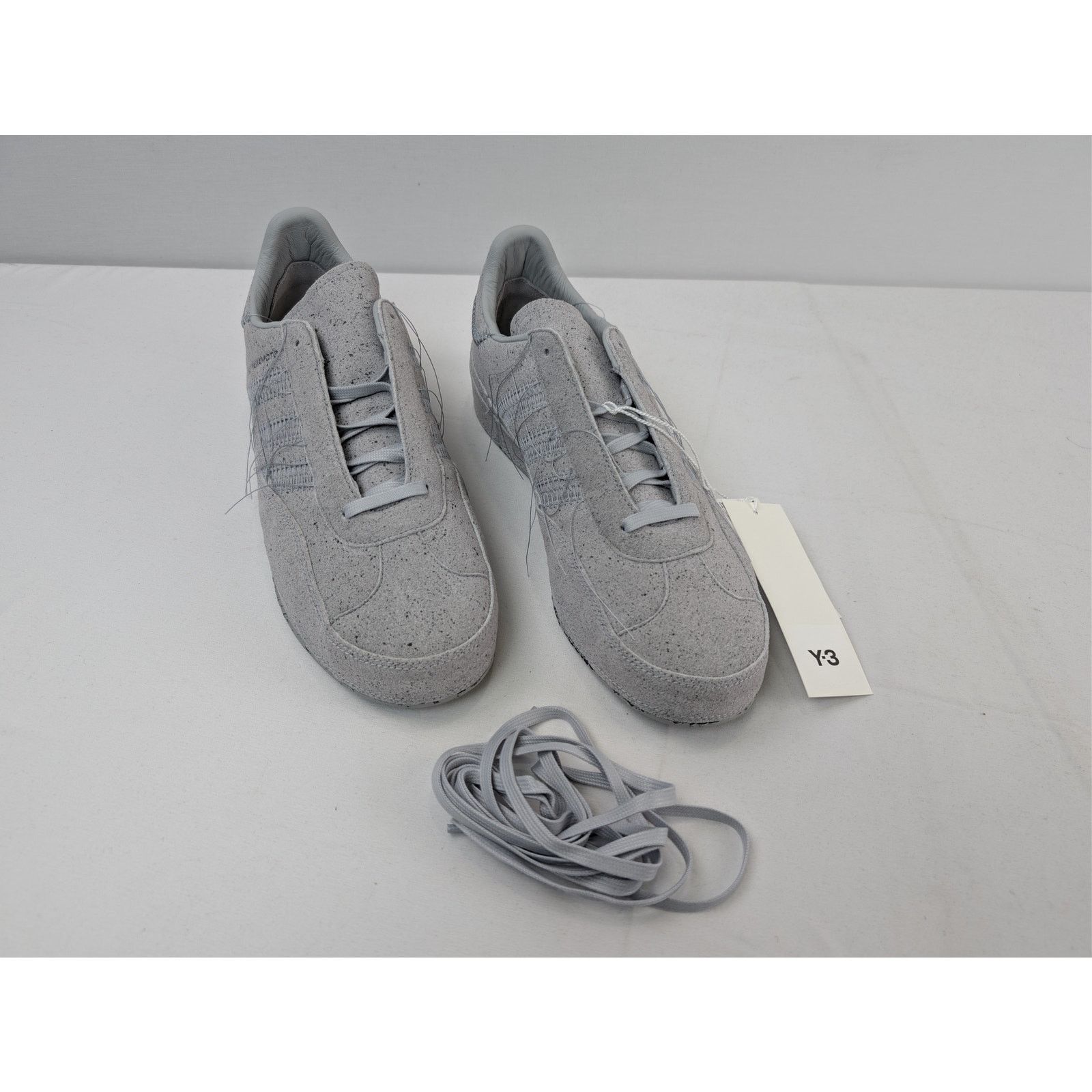 Y-3 o1rshd1 Gazelle Low-Top Sneakers in Gray Size US 8 / EU 41 - 7 Thumbnail