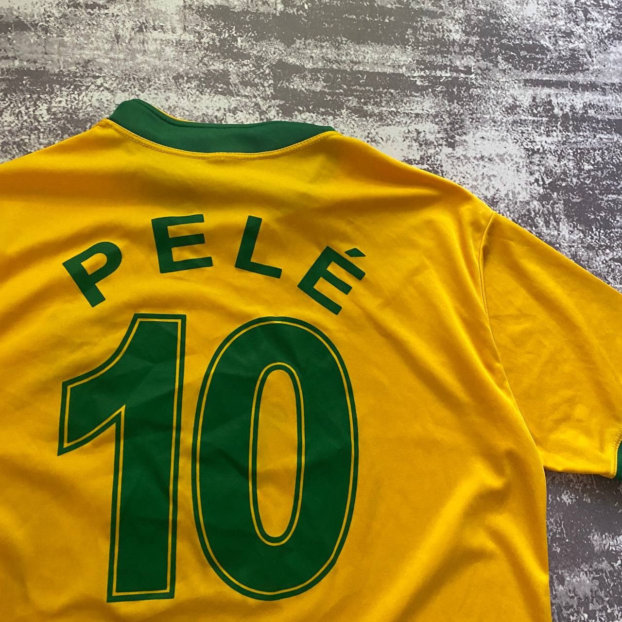 Other VINTAGE PELE 10 BRAZIL JERSEY SHIRT L RIO DE JANEIRO Size US M / EU 48-50 / 2 - 2 Thumbnail