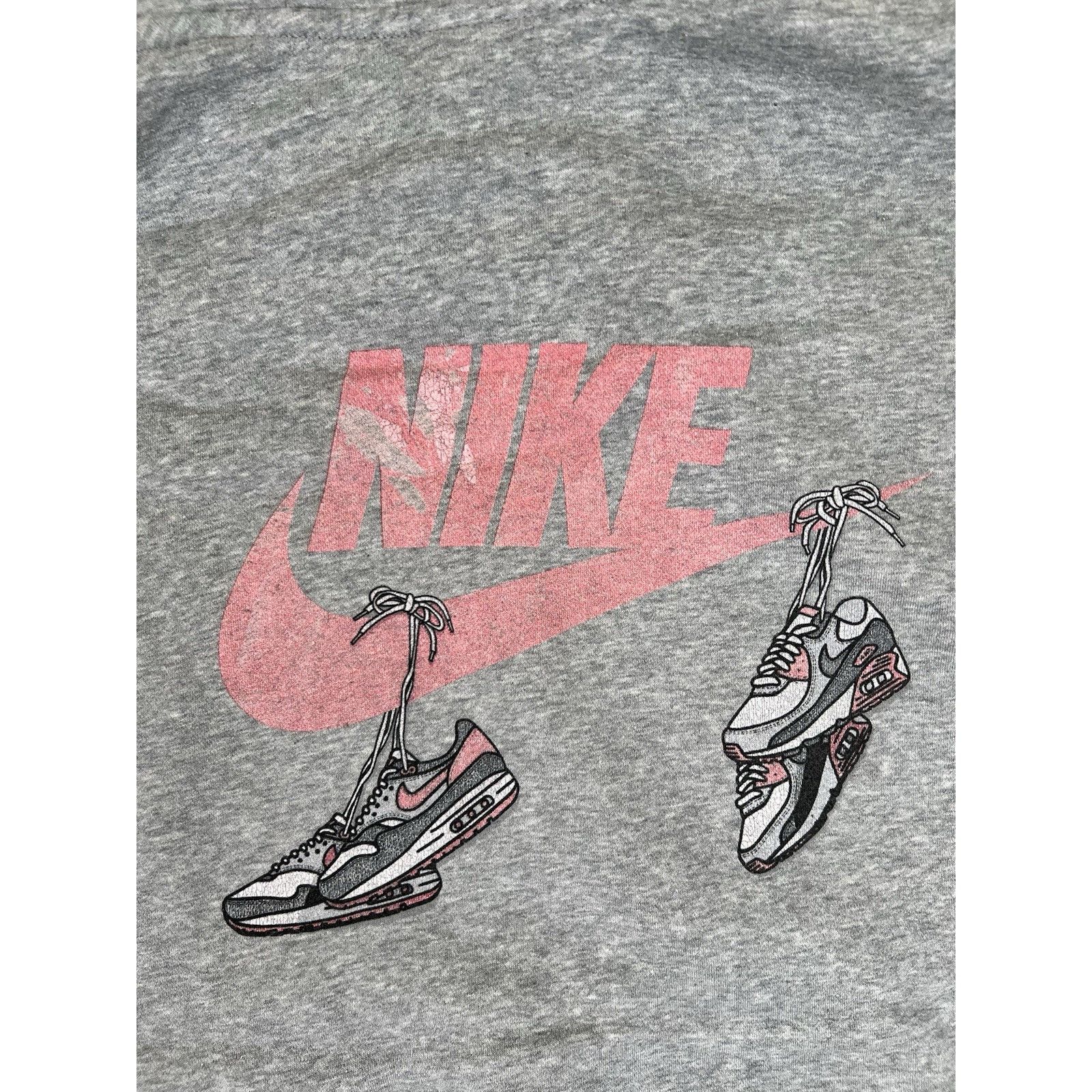 Nike Vintage Nike Air Max Hoodie Sweatshirt Size Medium Gray Swoo Size US M / EU 48-50 / 2 - 7 Thumbnail