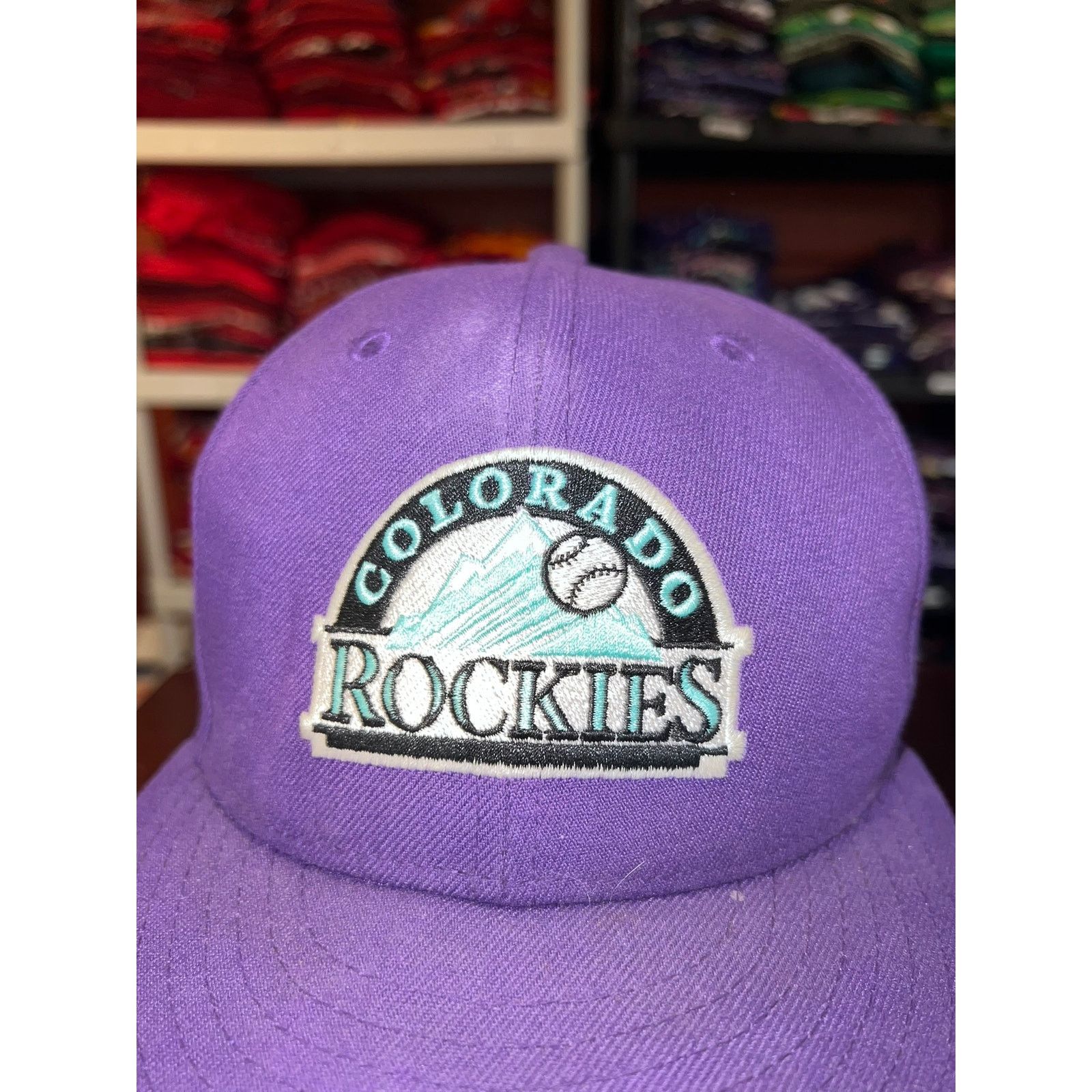 New Era Colorado Rockies Cooperstown Collection Hat Fitted 7 59/50 Size ONE SIZE - 2 Thumbnail