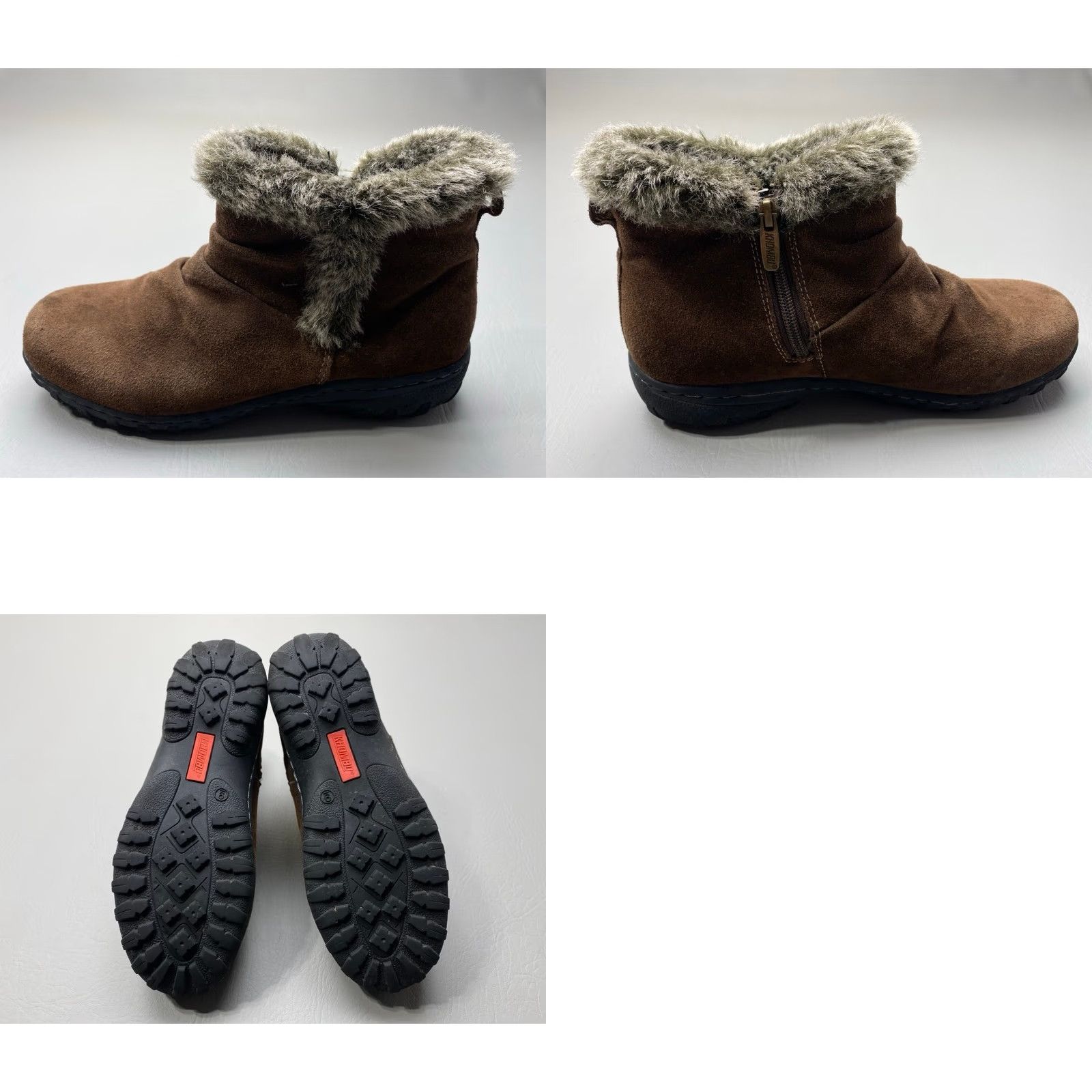 Vintage KHOMBU Lisa All Weather Waterproof Boots Brown 9M Boots Women Vintage No Size 9M Brown Lisa Outdoor Women Booties Size US 9 / IT 39 - 8 Thumbnail
