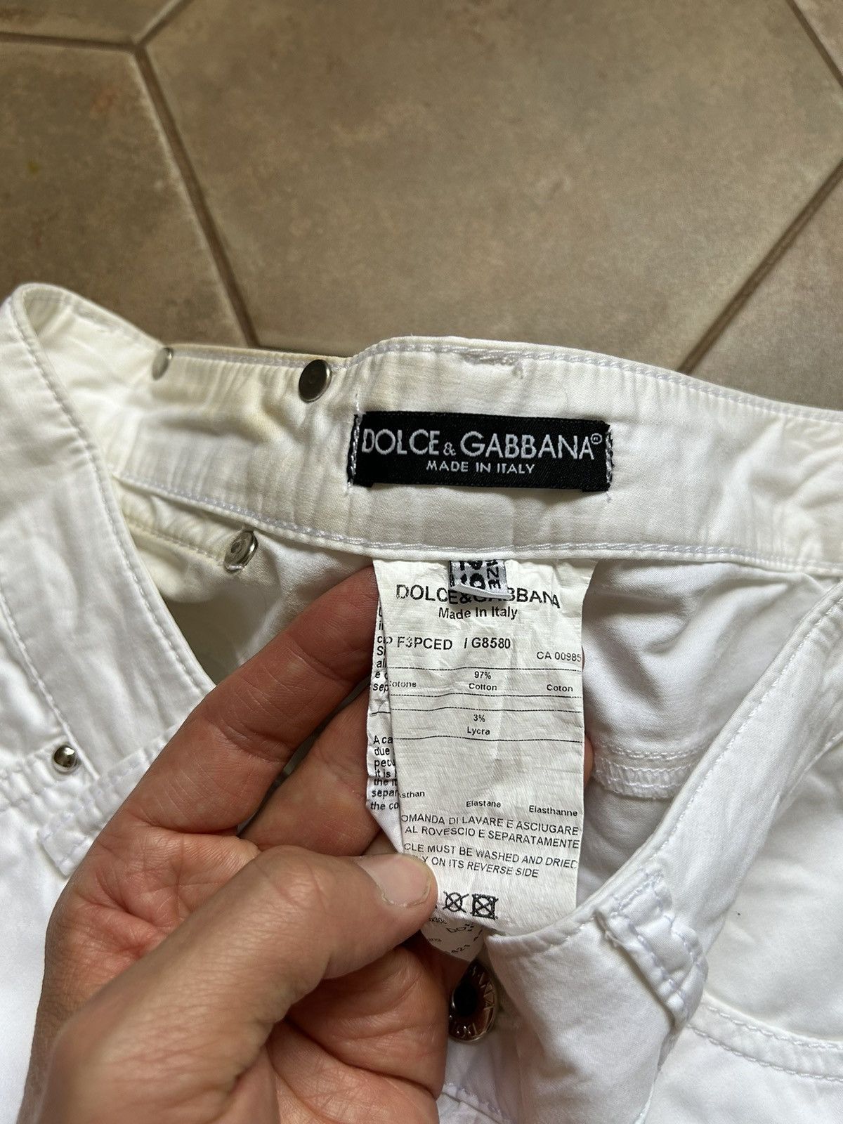 Dolce & Gabbana VINTAGE DOLCE GABBANA PANTS Size 29" - 3 Thumbnail