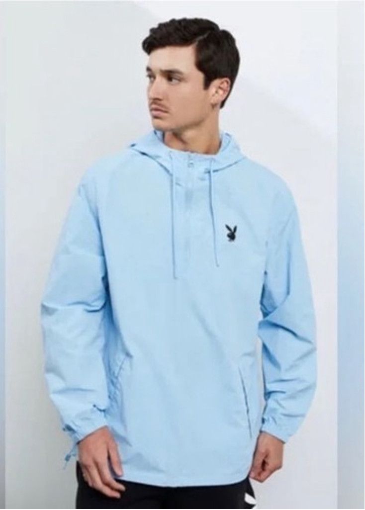 Pacsun PacSun Playboy 1/4 Zip Hoodie Windbreaker Jacket Men Small Size US S / EU 44-46 / 1 - 12 Thumbnail