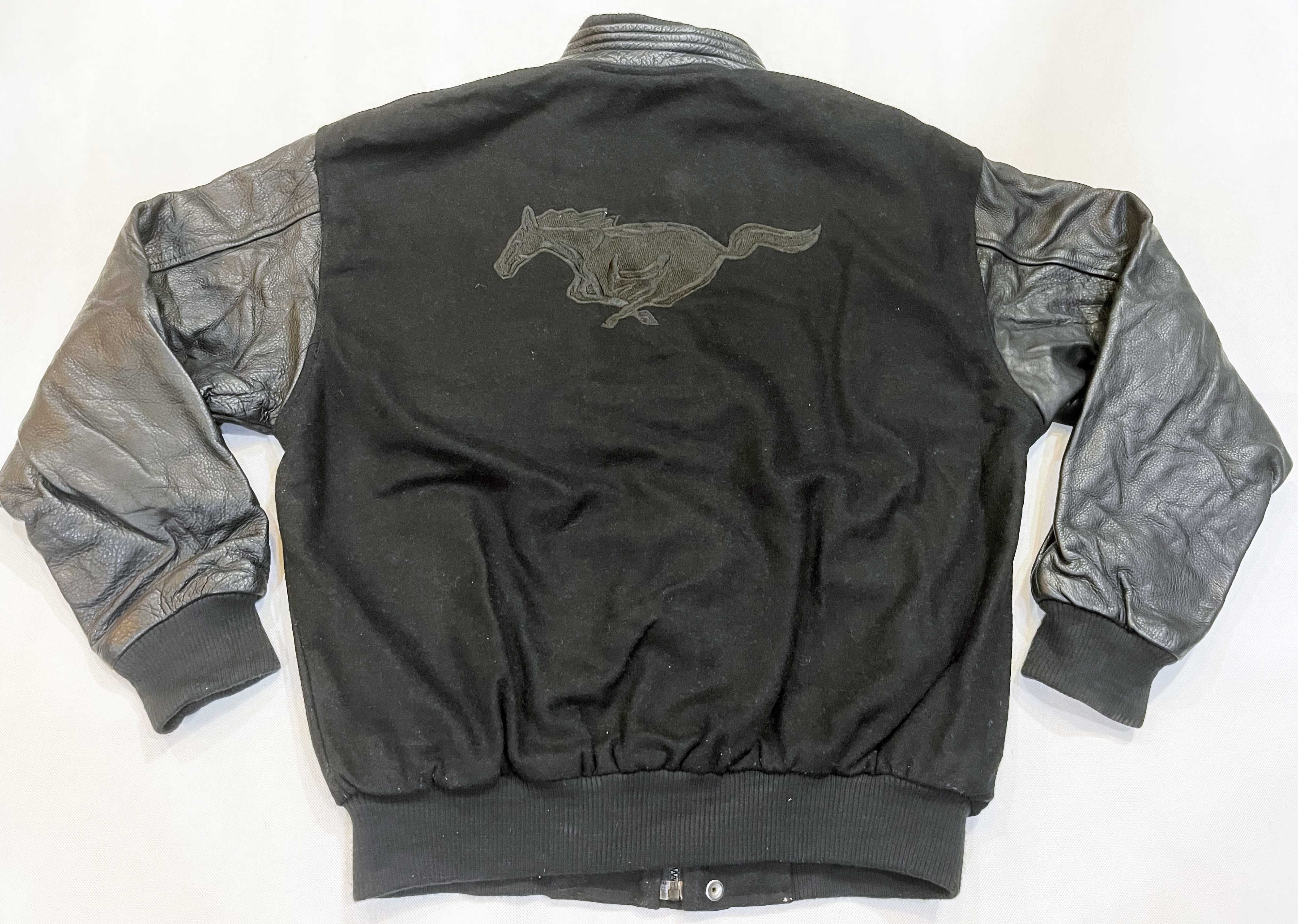 Mustang × Vintage Vintage Mustang Ford Wool Leather Jacket Size US S / EU 44-46 / 1 - 5 Thumbnail