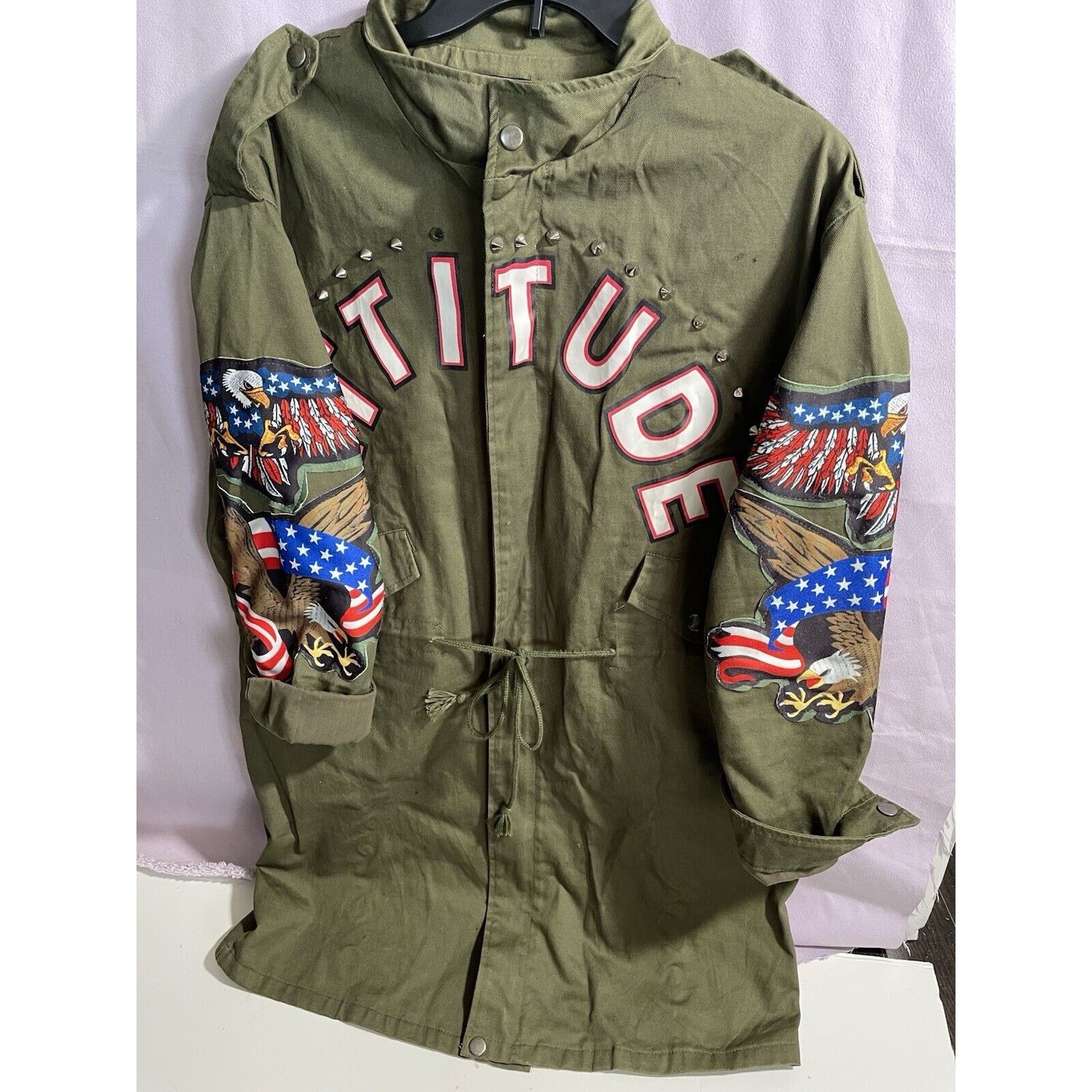Other Jacket/ coat Nevada Love, Olive Green M embellished Women’s Size M / US 6-8 / IT 42-44 - 2 Thumbnail