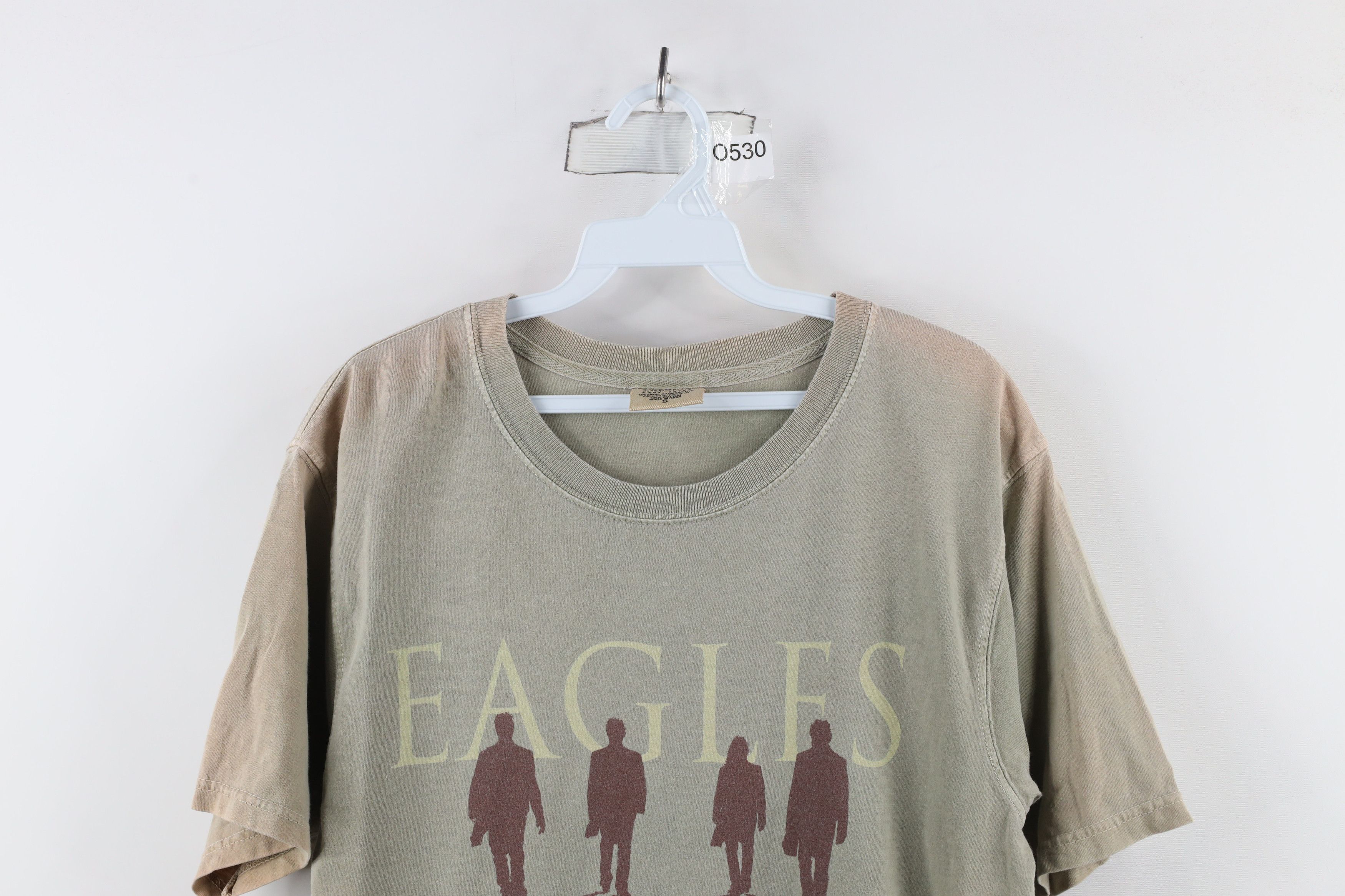Vintage Vintage Y2K 2007 Long Road of Eden Tour Eagles Band T-Shirt Size US S / EU 44-46 / 1 - 2 Thumbnail