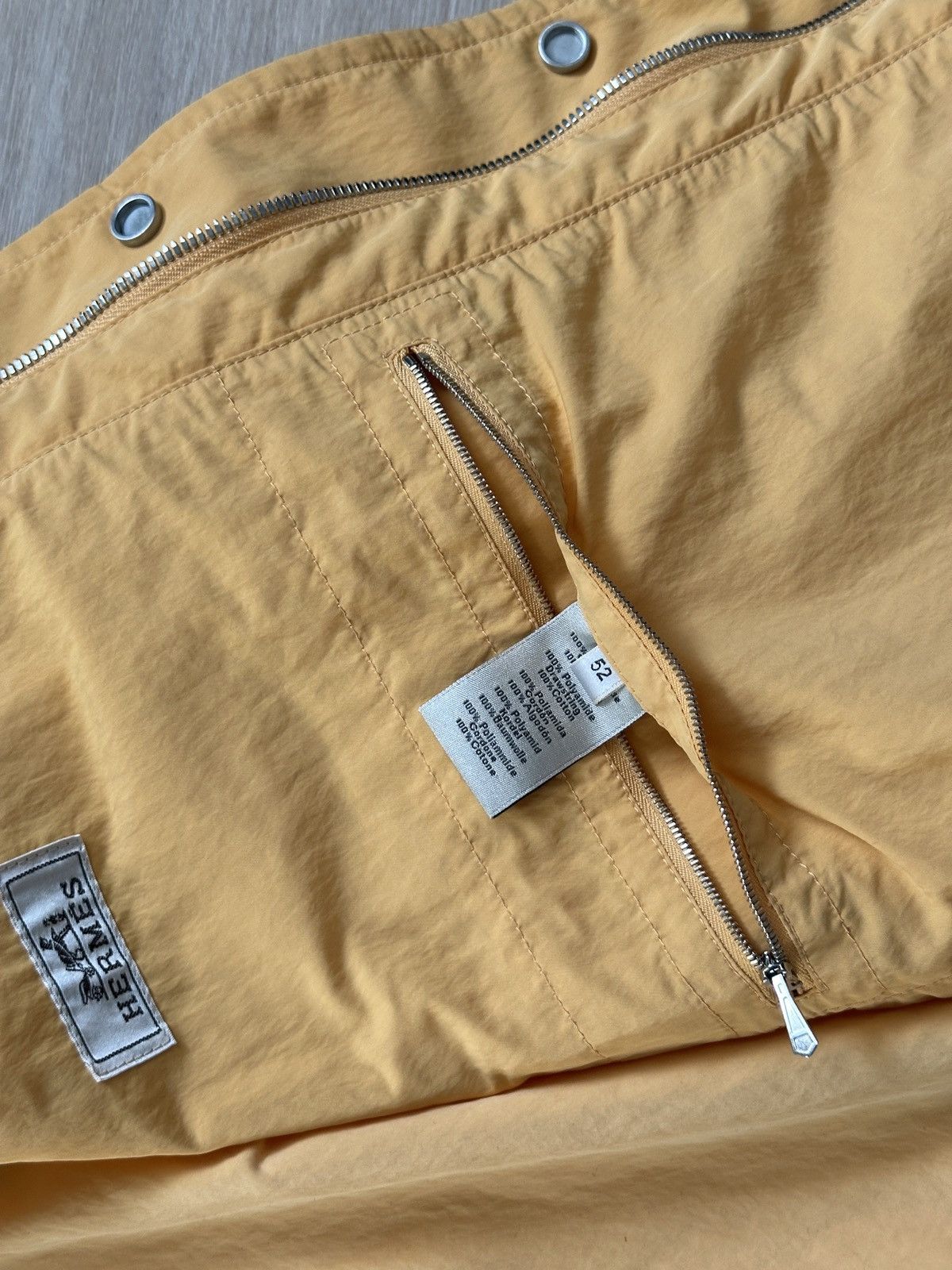 Hermes $4,600 SS23 orange mens runway windbreaker Size US L / EU 52-54 / 3 - 7 Thumbnail