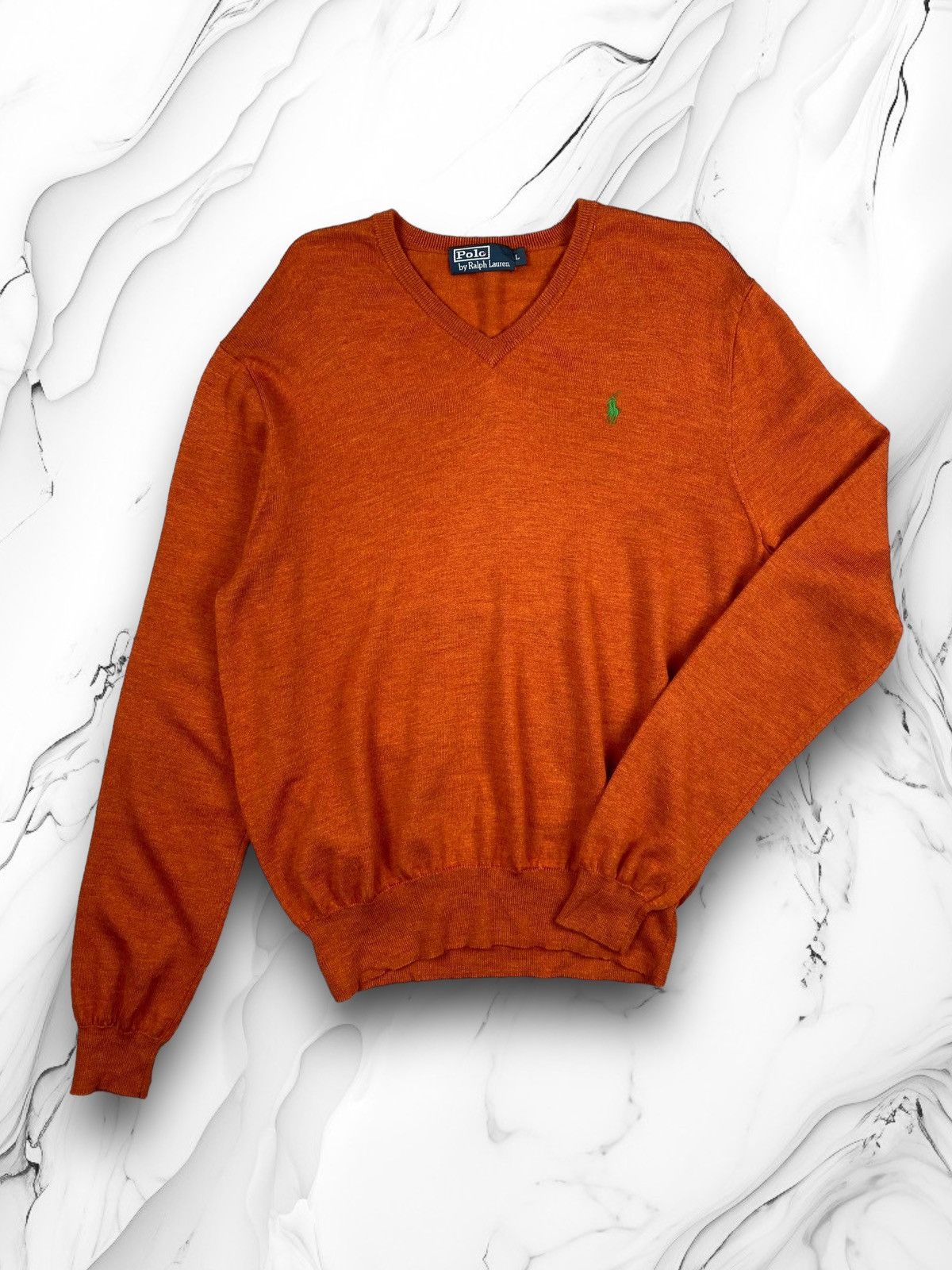 Polo Ralph Lauren Vintage Polo Ralph Lauren Wool Knit Sweater Pullover Size US L / EU 52-54 / 3 - 1 Thumbnail