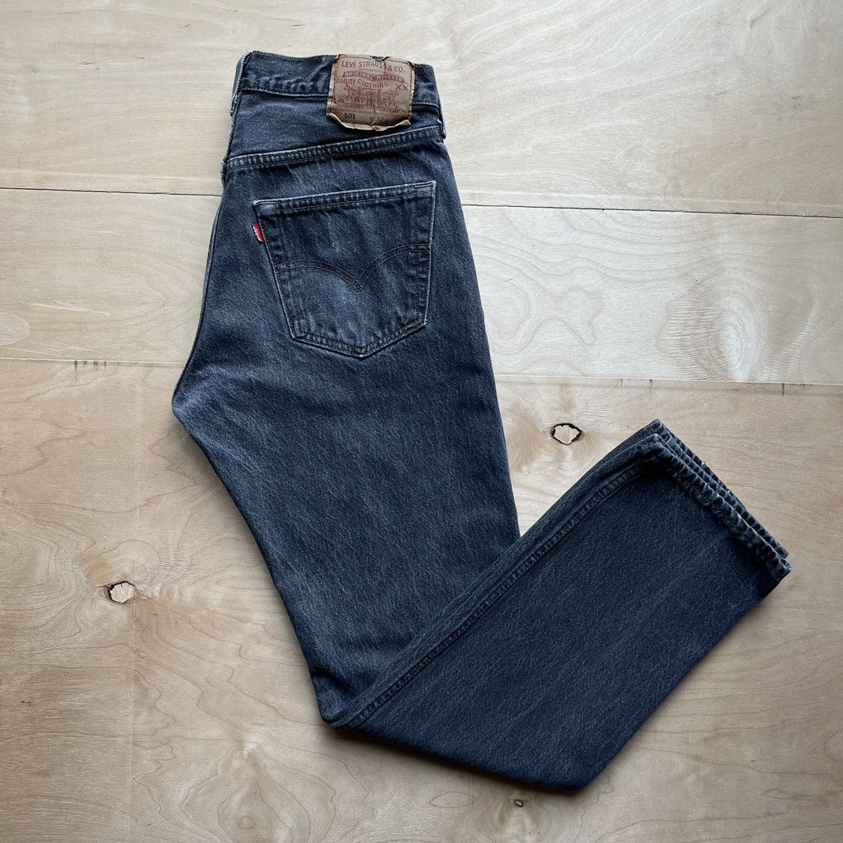 90'S Levi's 501 Straight Denim Pants Made in USA Men's W30 Vintage /eaa391917