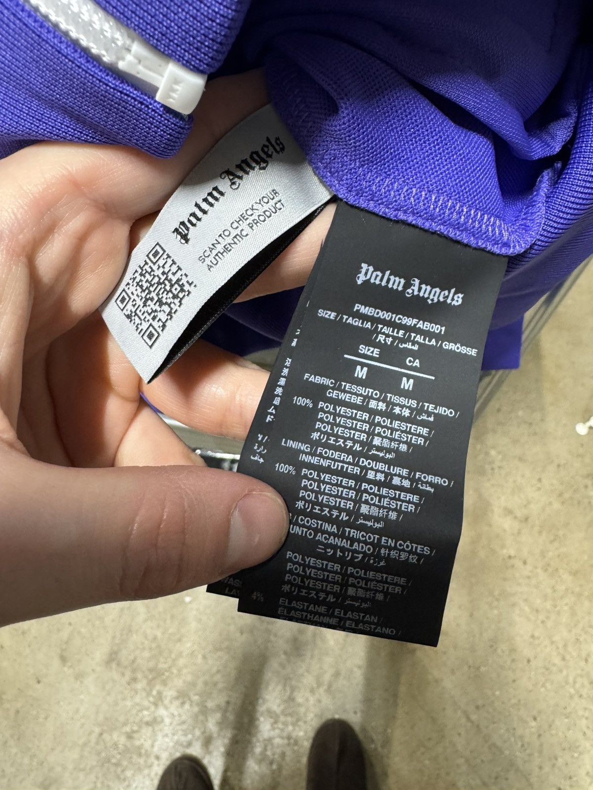 Palm Angels Palm Angels Track Jacket NEW 700$ Size US M / EU 48-50 / 2 - 4 Thumbnail