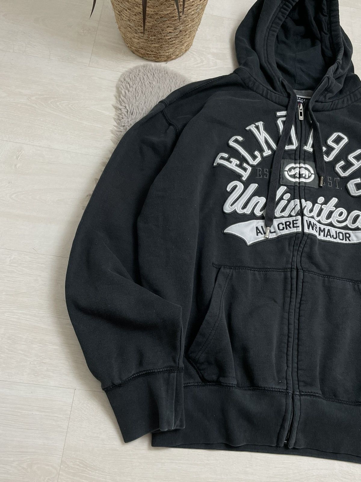 Ecko Unltd. × Vintage Ecko Unltd Vintage 90’s Zip Hooded Oversized Big Logo Y2k Size US XL / EU 56 / 4 - 2 Thumbnail
