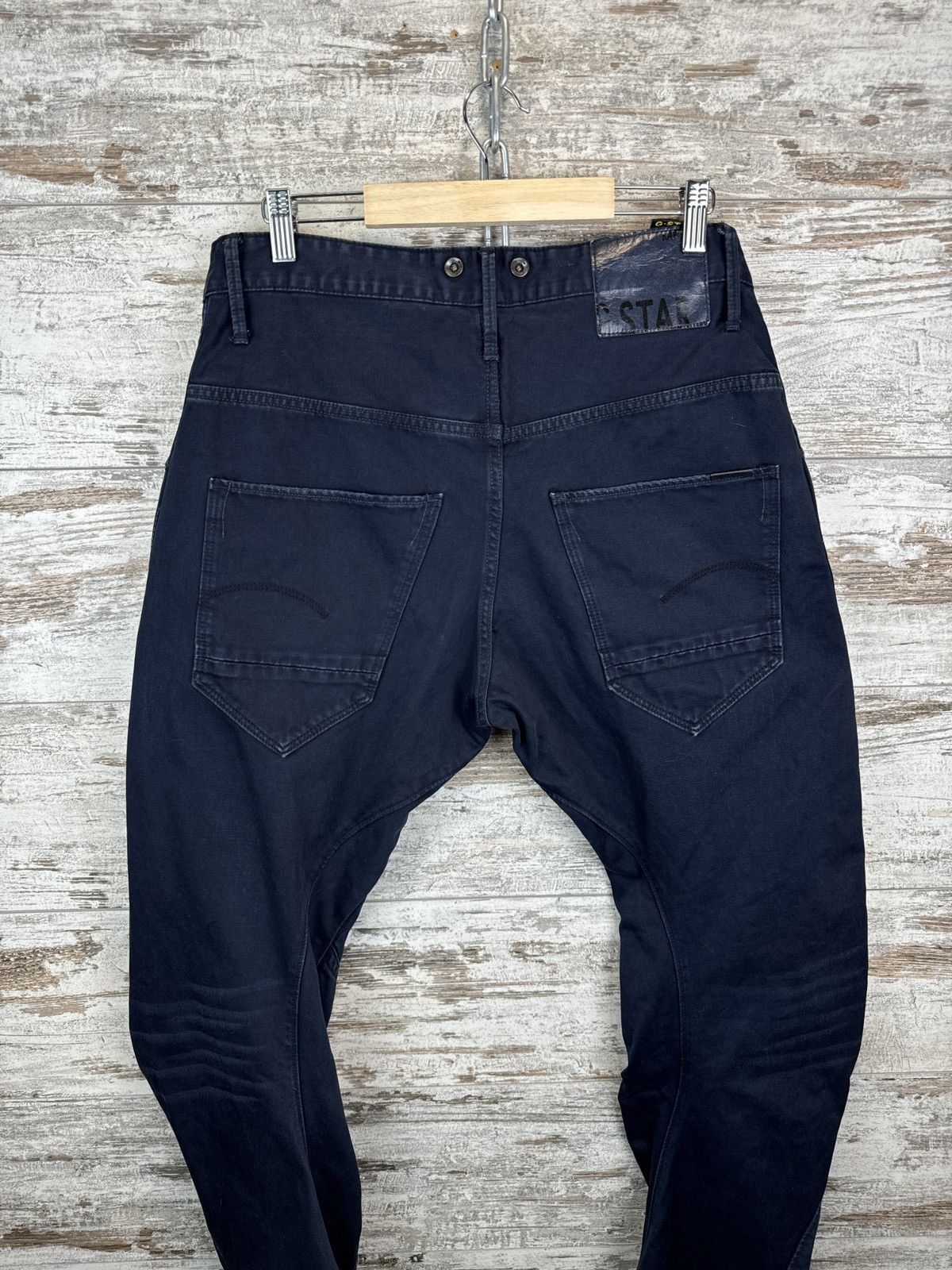 G-Star Mens Vintage G Star Raw arc 3d loose cargo pants denim jeans Size US 33 - 12 Thumbnail