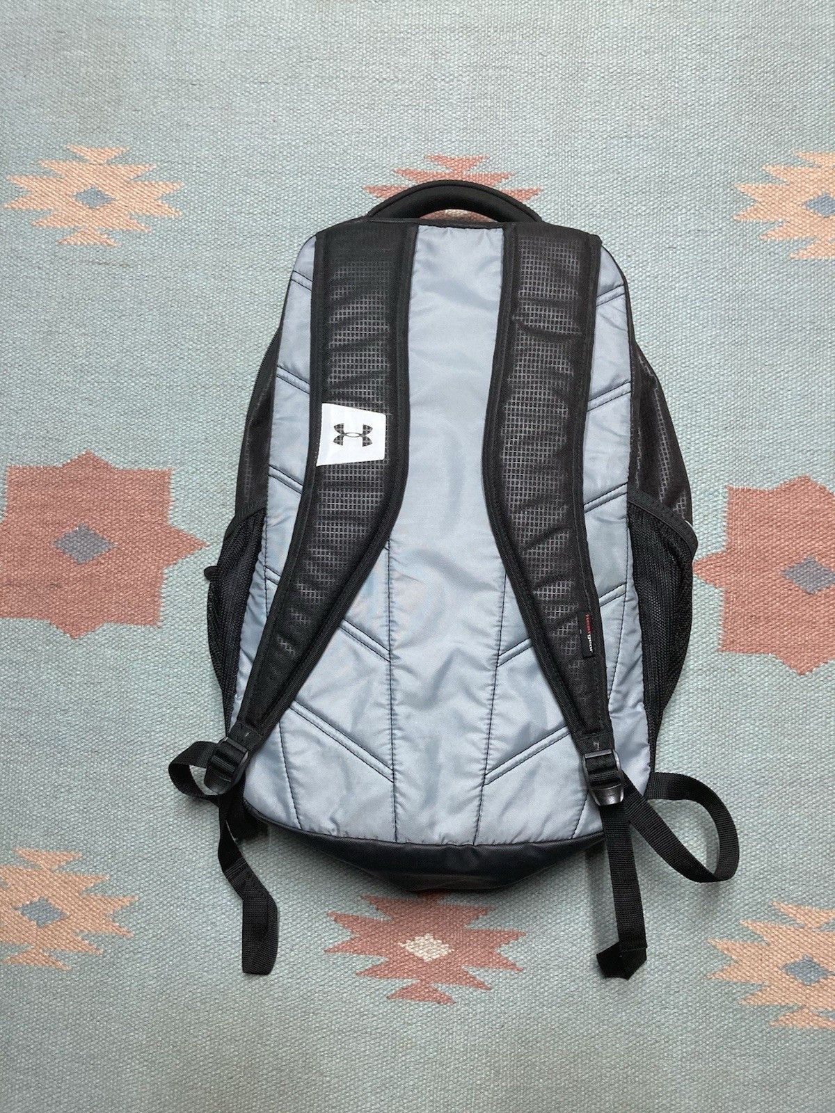 Under Armour Under Armour Hustle Backpack Graphite Gym School Exc Cond Size ONE SIZE - 7 Thumbnail
