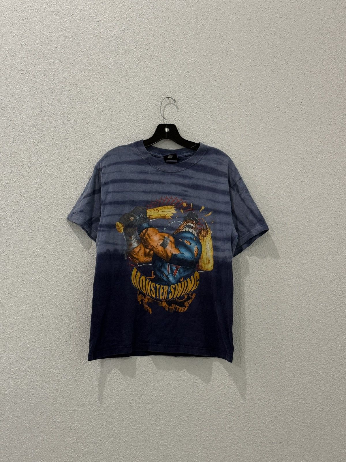 Vintage Vintage 90s Monster Swing Baseball Graphic T-Shirt Youth L Size US S / EU 44-46 / 1 - 1 Thumbnail