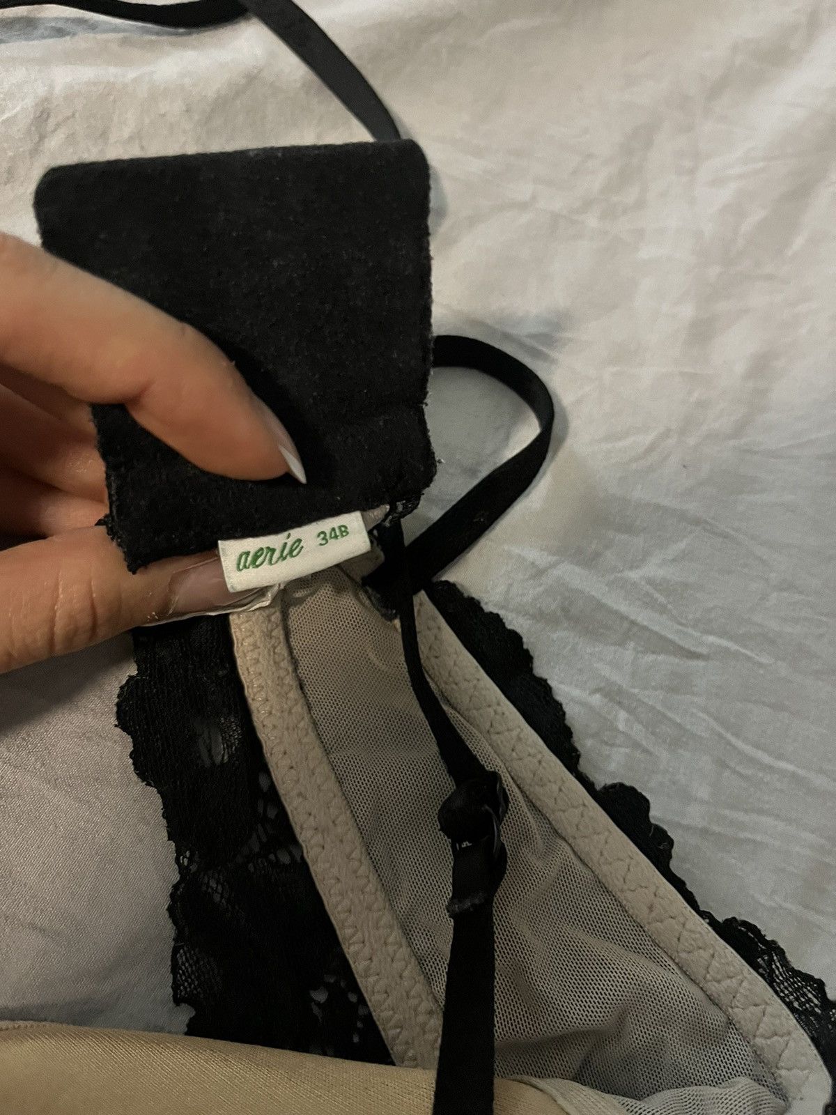 American Eagle Outfitters black bralette Size S / US 4 / IT 40 - 3 Thumbnail