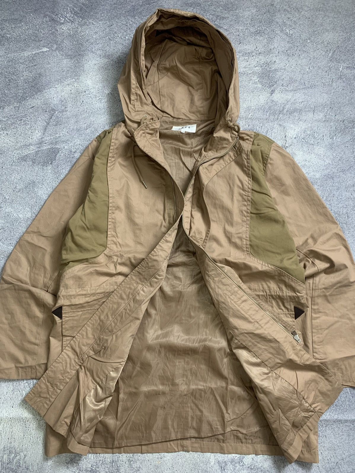 Designer × Japanese Brand Vintage Brown 'Tate' Parka Jacket Size US L / EU 52-54 / 3 - 3 Thumbnail