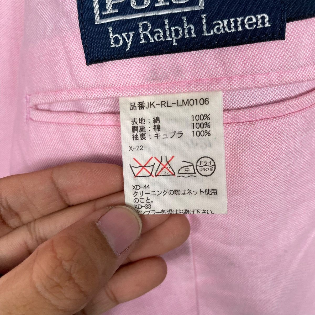 Polo Ralph Lauren Vtg Polo Ralph Lauren Pink Casual Jacket Size US M / EU 48-50 / 2 - 17 Thumbnail