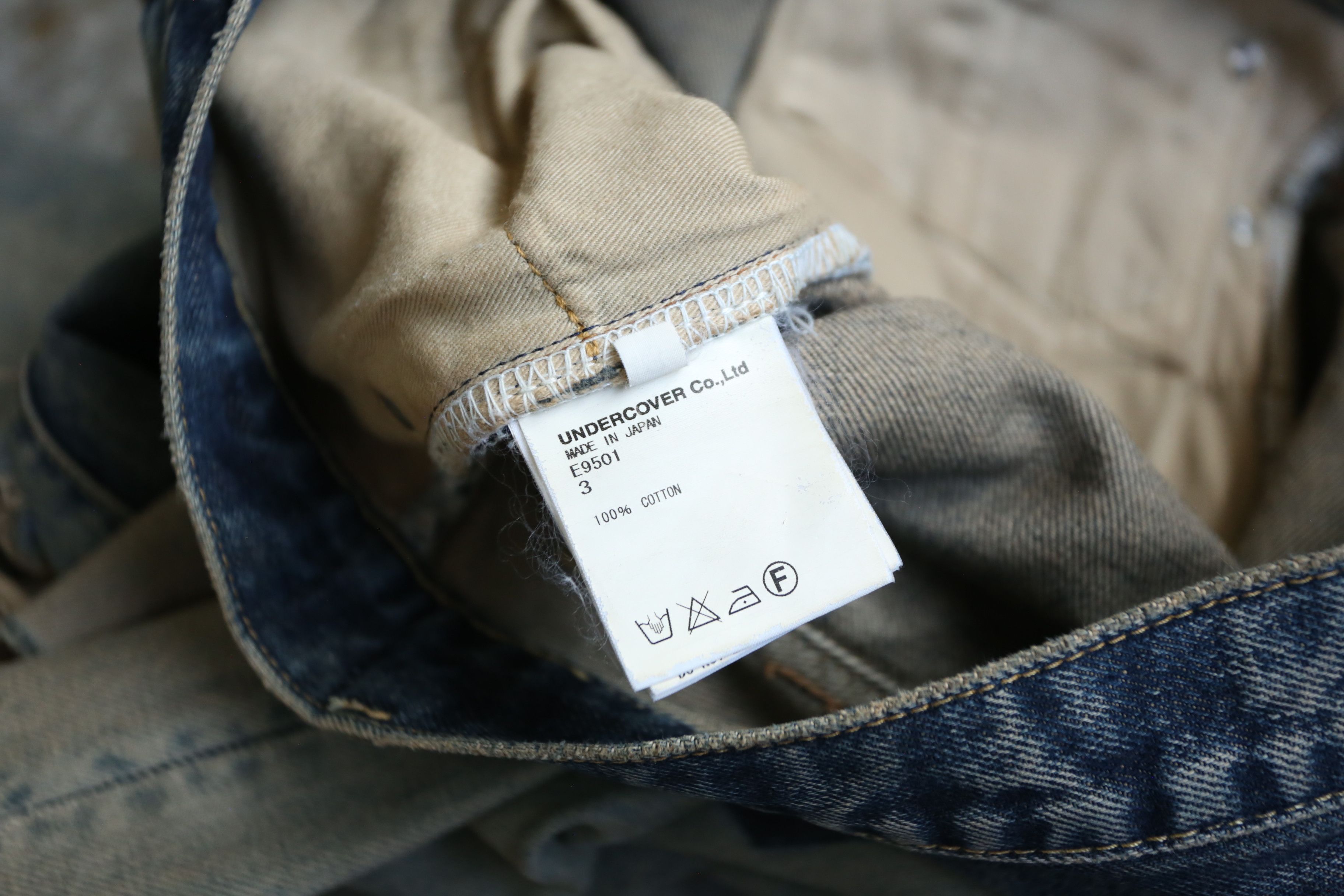 Undercover Undercover - S/S 10 - 68 Blue Yarn Denim Jean Size US 30 / EU 46 - 9 Thumbnail