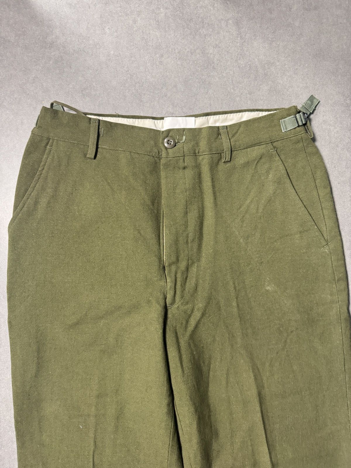 Vintage Vintage 70s US Military Wool Pants Size US 33 - 4 Thumbnail