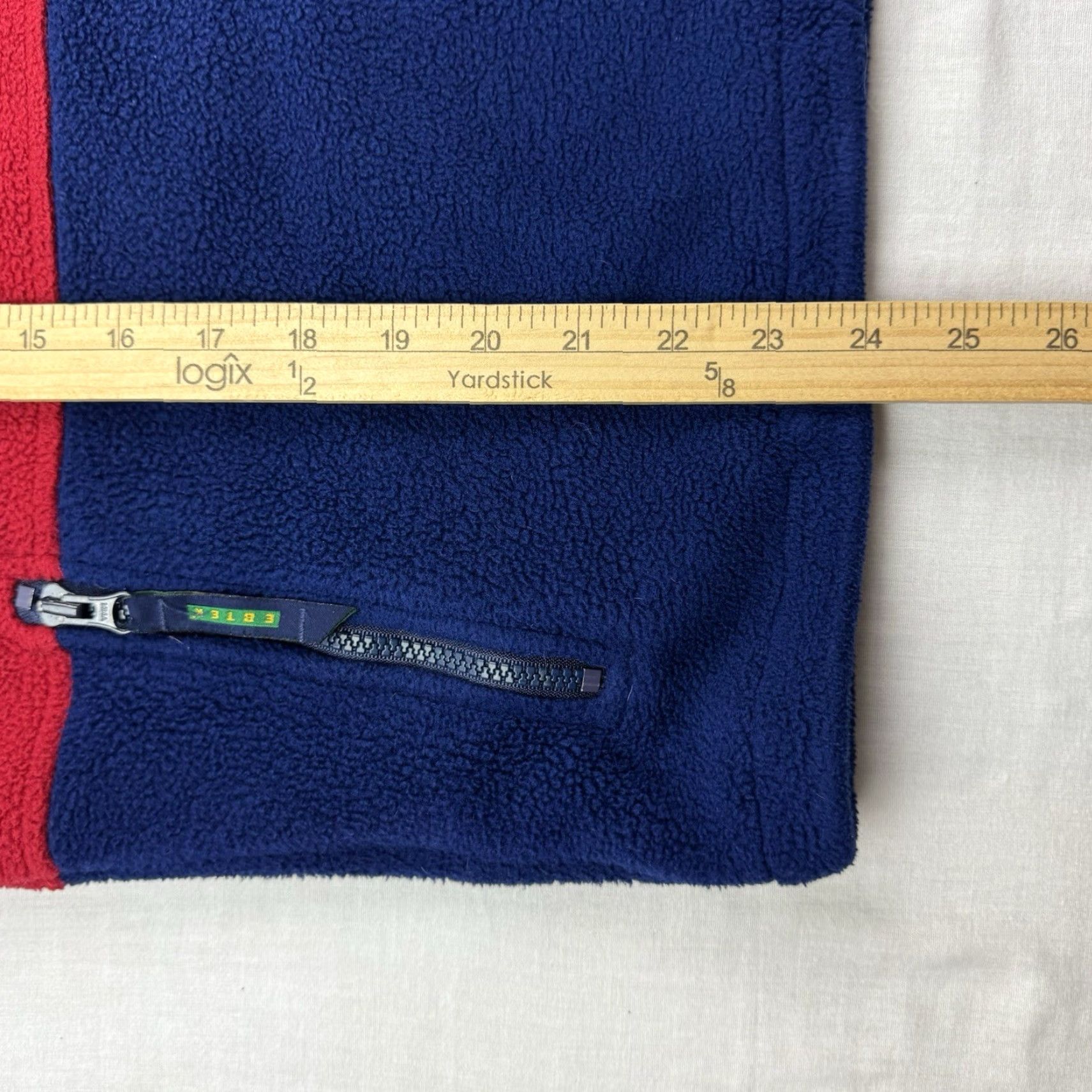 Eddie Bauer Vintage Eddie Bauer Ebtek Fleece Vest Adult Small Outdoor Striped Collared Size US S / EU 44-46 / 1 - 7 Thumbnail