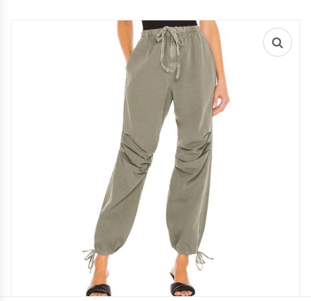 NSF NSF Ronnie Parachute Pants Pigment Cargo Green S Made in USA Size 26" / US 2 / IT 38 - 3 Thumbnail