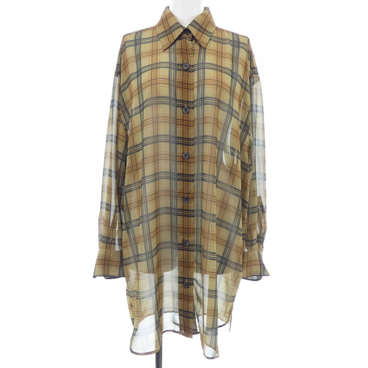 Dries Van Noten Dries Van Noten Dries Van Noten Cotton Shirt Textile Dress Shirt DUTY FREE for USA Size ONE SIZE - 1 Thumbnail