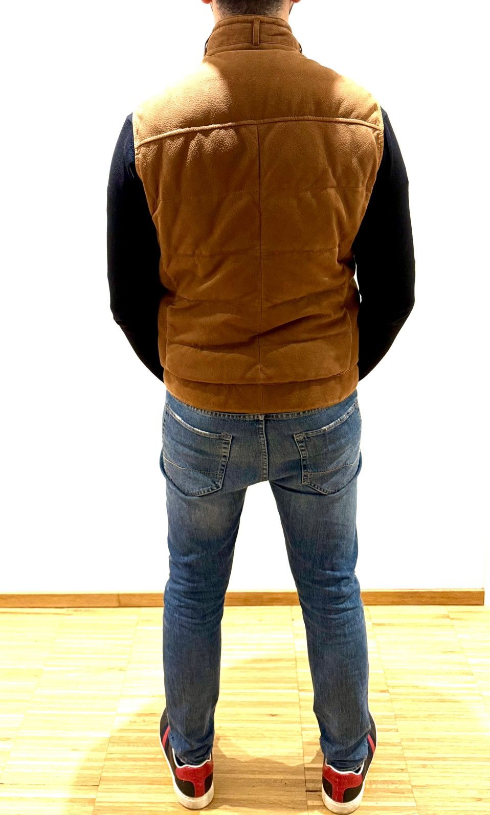 Brunello Cucinelli Suede vest with goose down padding Size US M / EU 48-50 / 2 - 11 Thumbnail