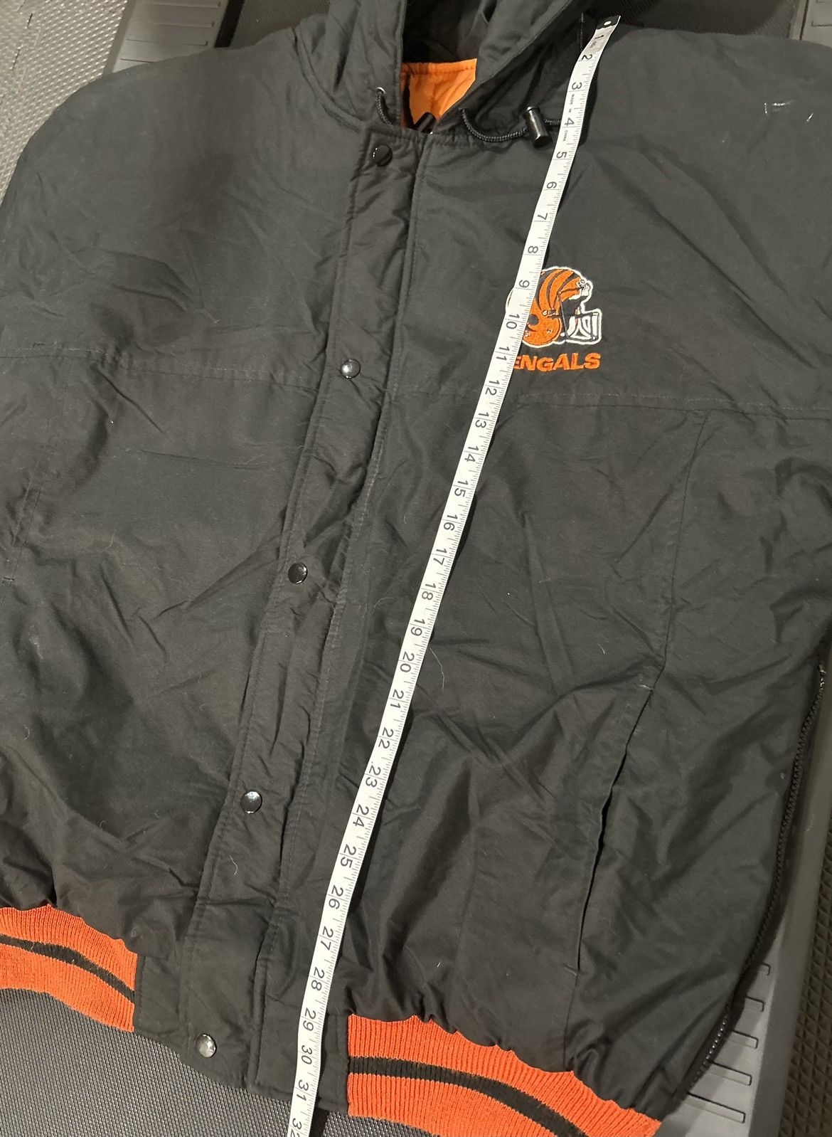 Starter Vtg bengals NFL starter puffer jacket spellout down 90s Size US XL / EU 56 / 4 - 8 Thumbnail