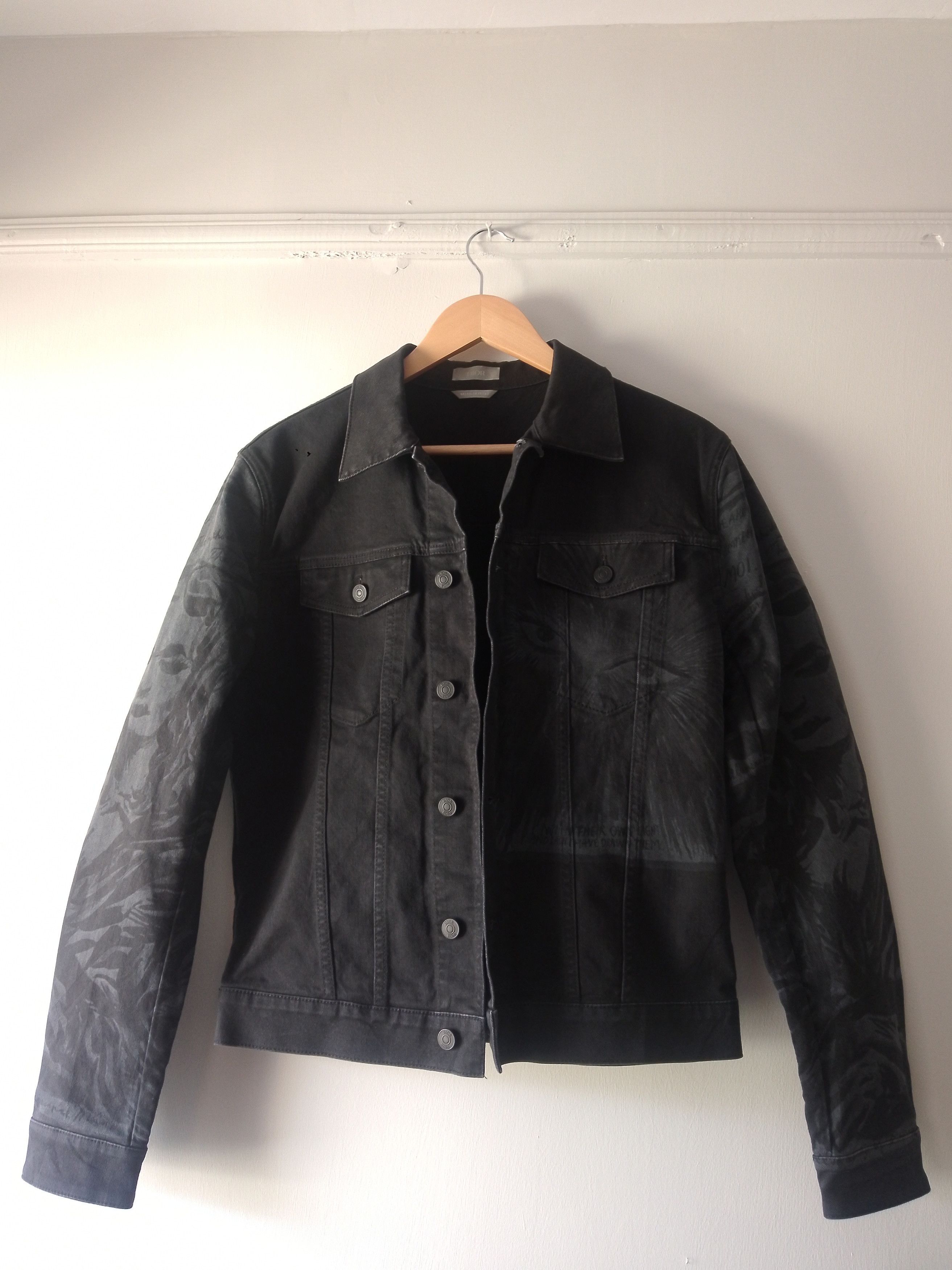 Dior Dior Raymond pettibon mona Lisa denim jacket Size US M / EU 48-50 / 2 - 1 Thumbnail