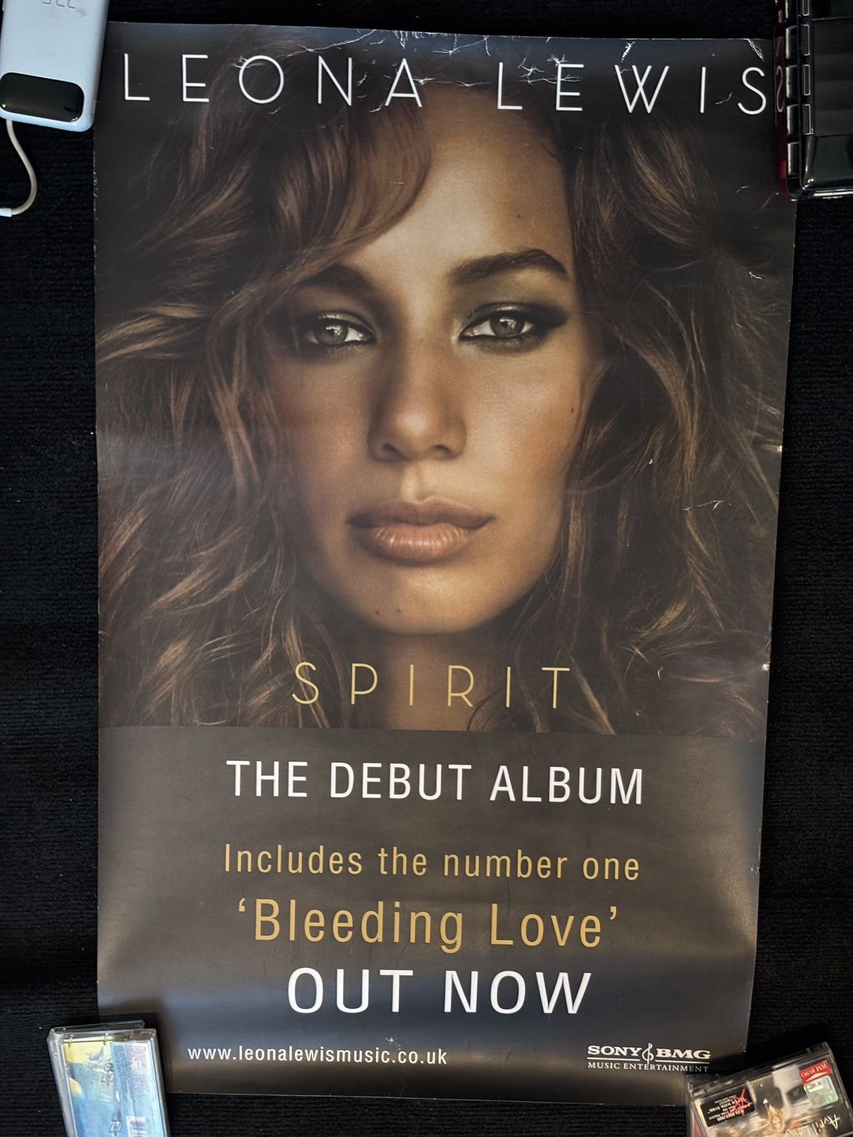 Vintage Leona Lewis Bleeding Love Promo Poster Size ONE SIZE - 2 Thumbnail